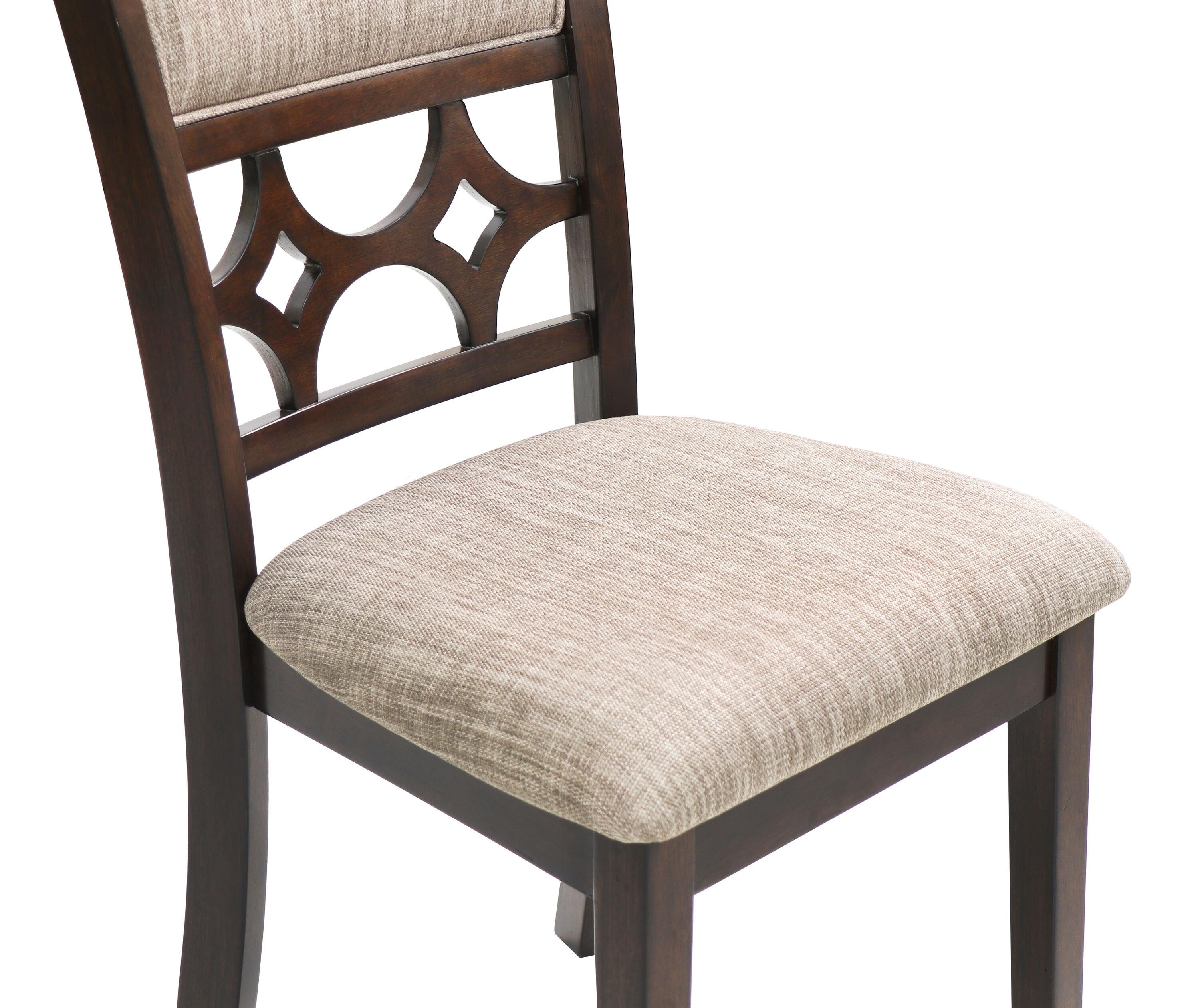 New Classic Furniture Mitchell 5-Piece Transitional Wood Dining Set in Cherry