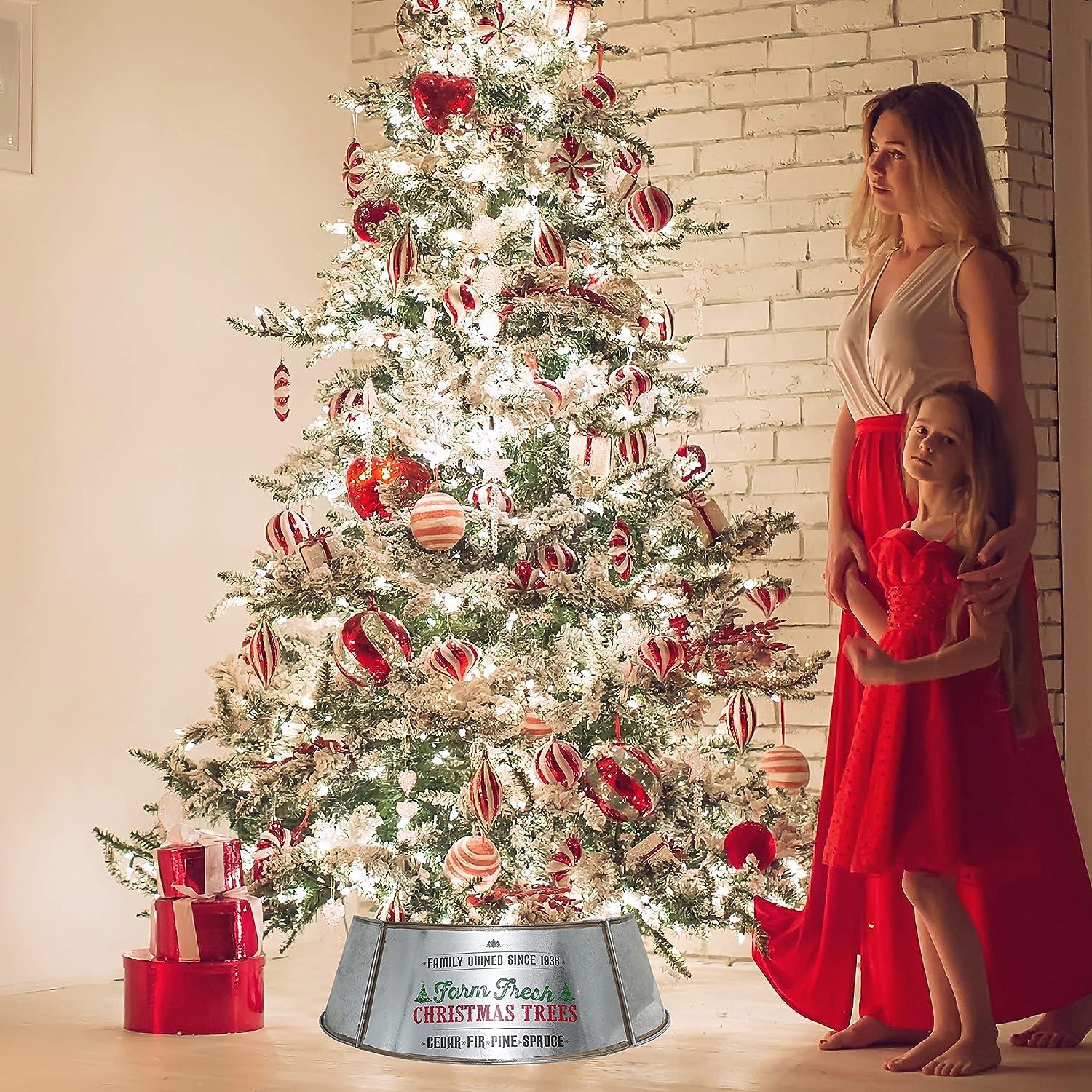 Ornativity Metal Christmas Tree Collar - 18"
