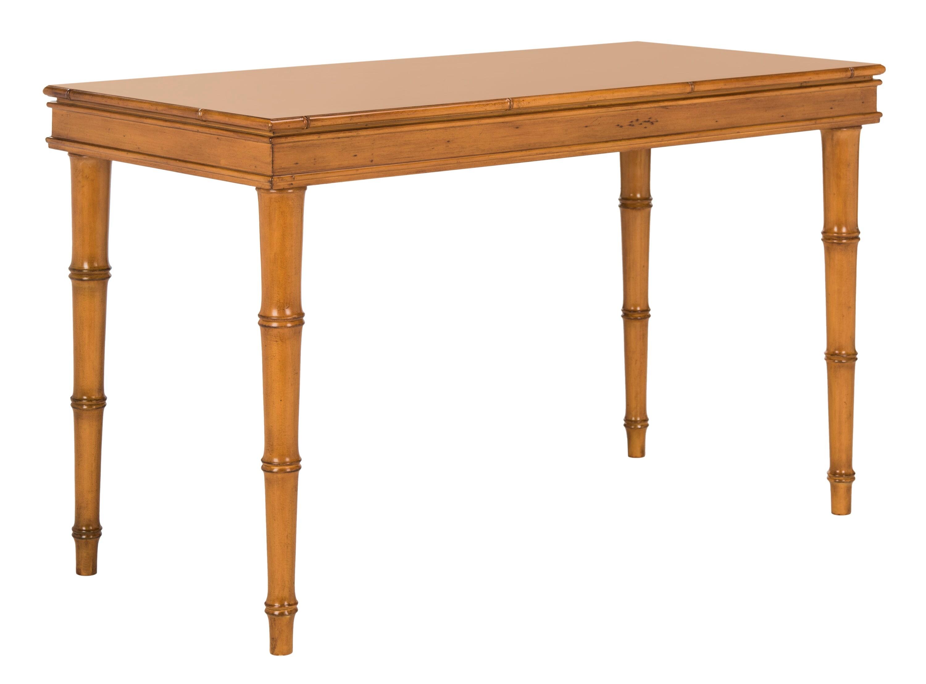 Noely  1 Drawer Writing Desk - DSK3500 - Brown - Safavieh