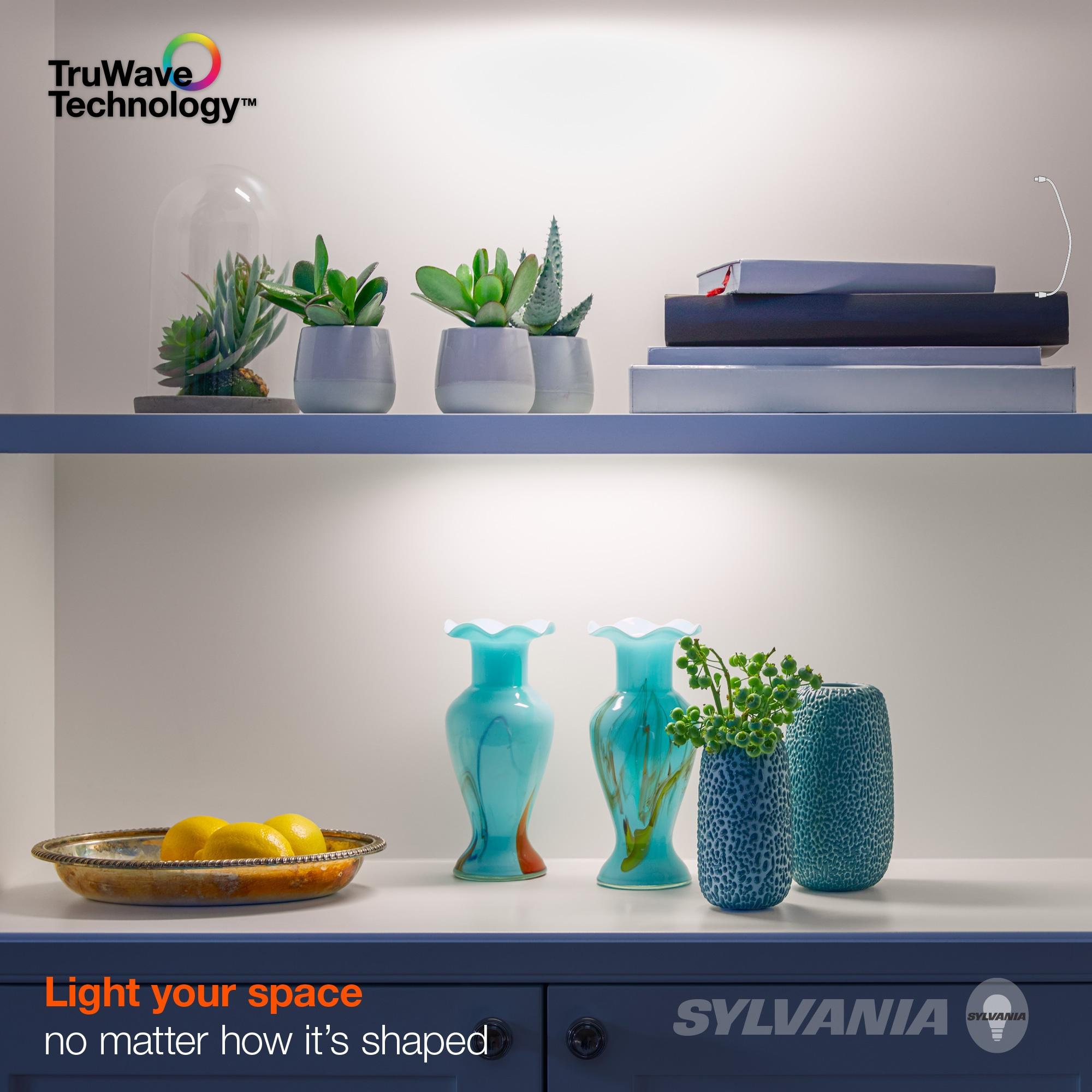 Sylvania 9" White Aluminum LED Under Cabinet Light Kit