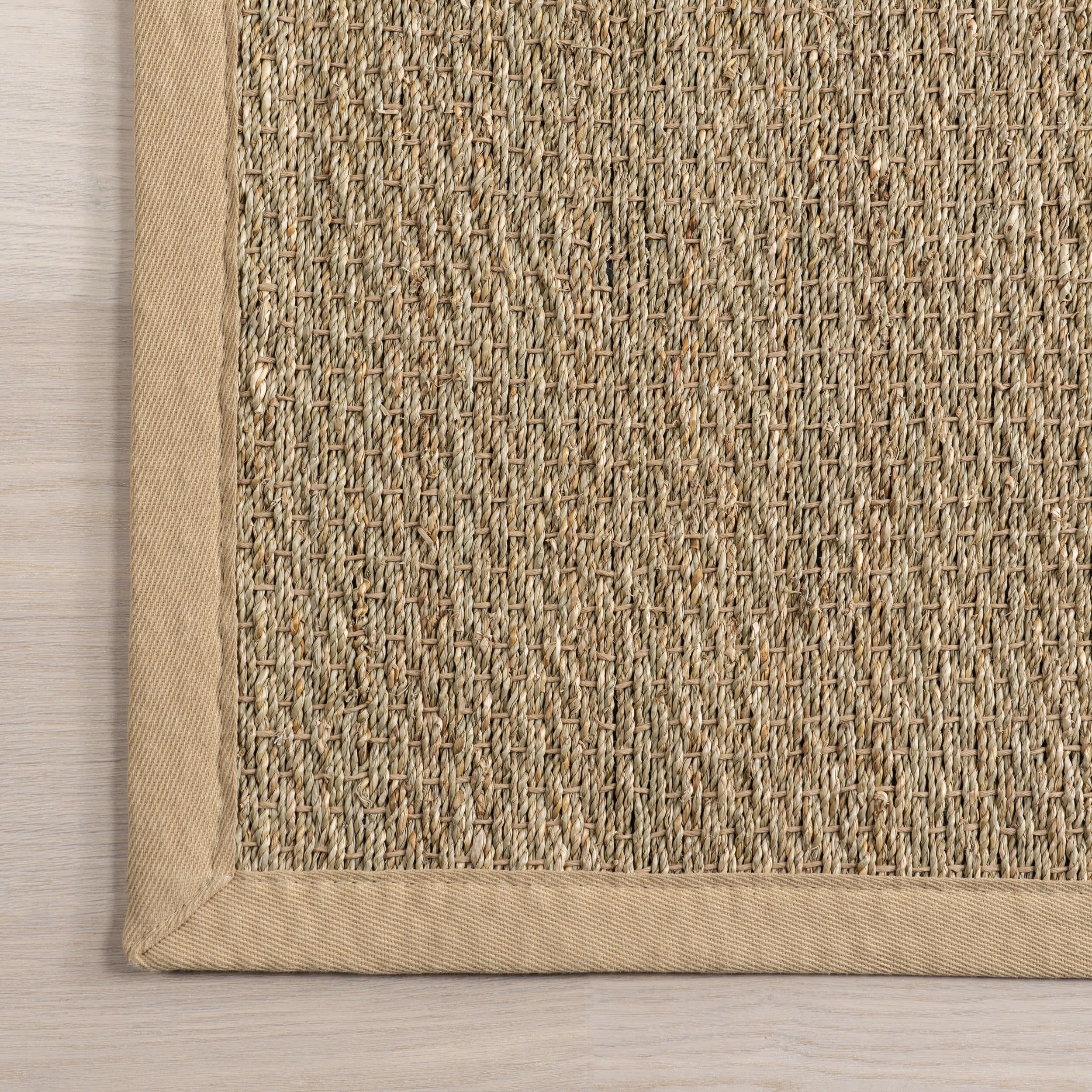 nuLOOM Elijah Seagrass Natural Area Rug, 5' x 8', Beige
