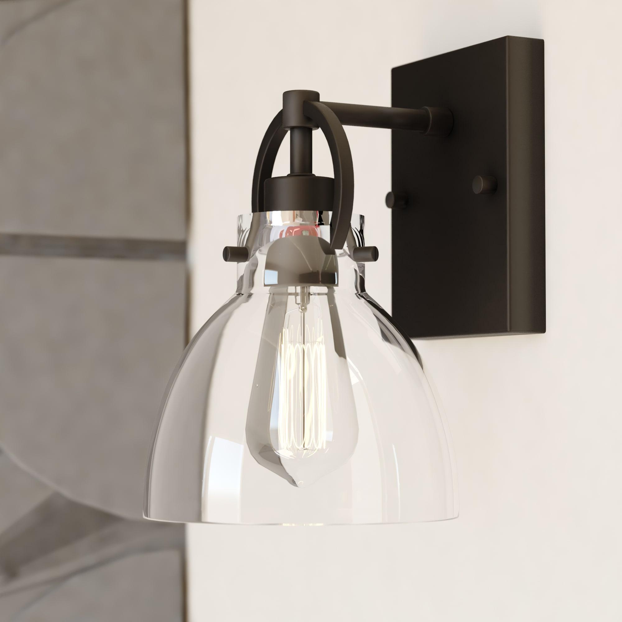 Vaxcel Ogden 1 - Light Vanity in  Matte Black
