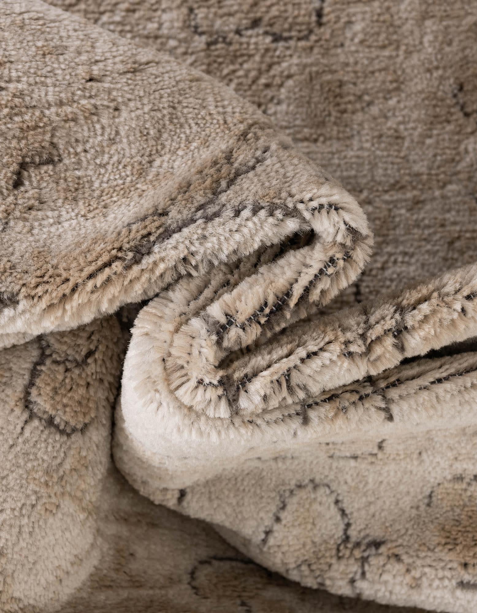 Unique Loom Portland Collection Area Rug - Albany (10' x 14' 1" Rectangle Ivory/Beige)