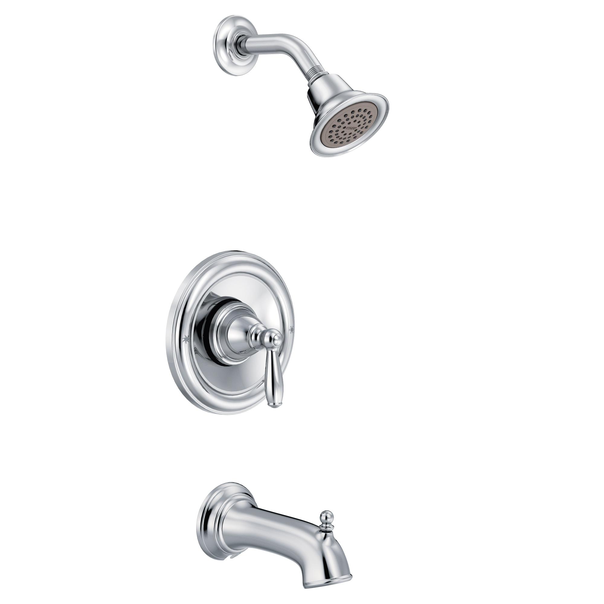Brantford Volume Control Tub and Shower Faucet with Posi-Temp