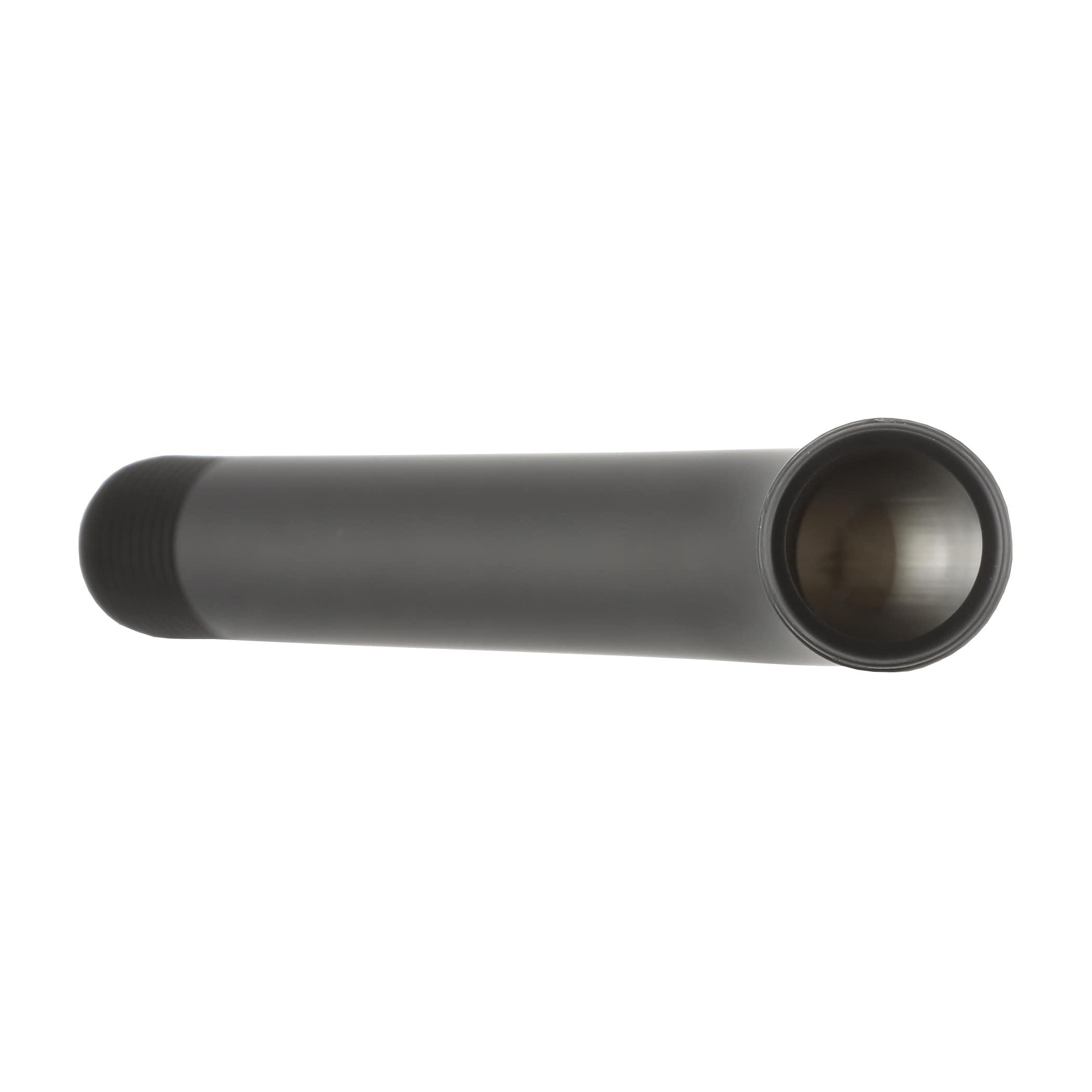 Danco 8 in. Shower Arm with Flange in Matte Black (11095)