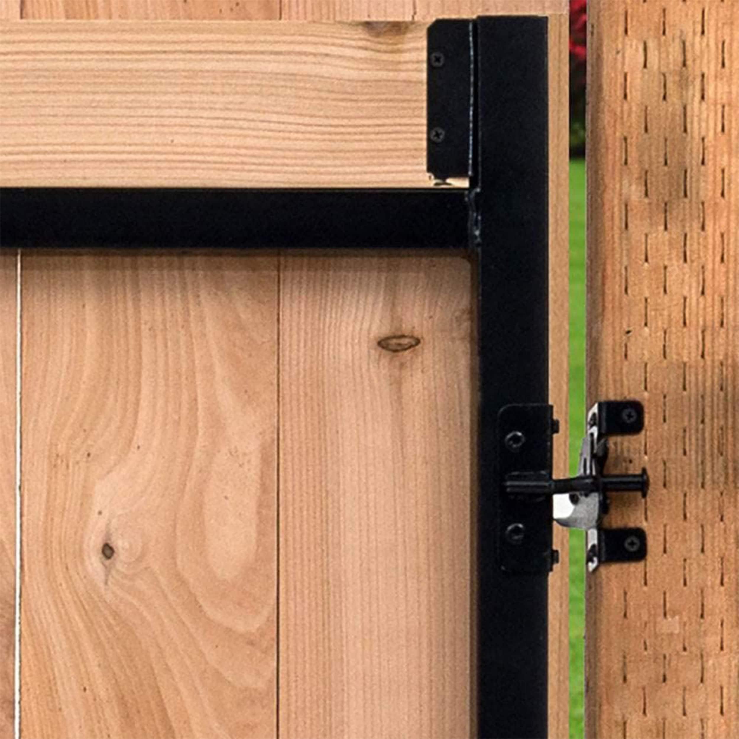 Adjust-A-Gate Adjustable Heavy Duty Steel Frame Anti Sag Gate Building Repair Kit, 36 to 60 Inches Wide Opening Up To 4 Feet High Fence