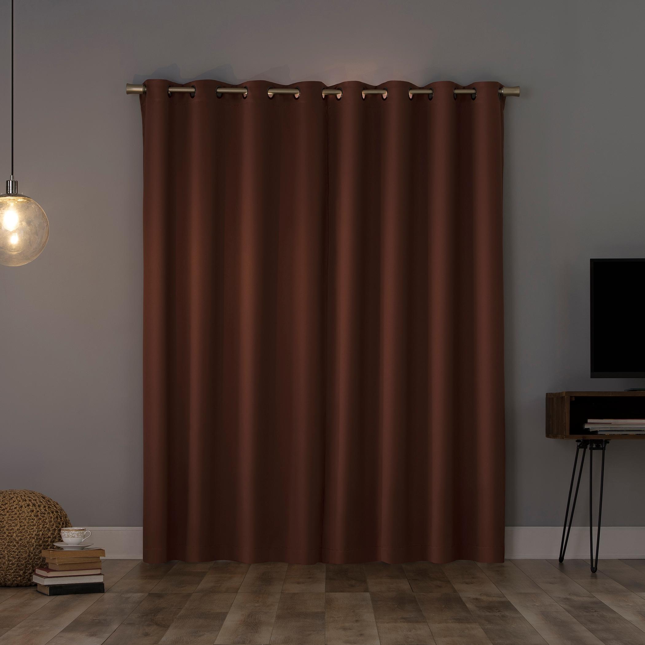 Oslo Theater Grade Extreme 100% Blackout Grommet Curtain Panel