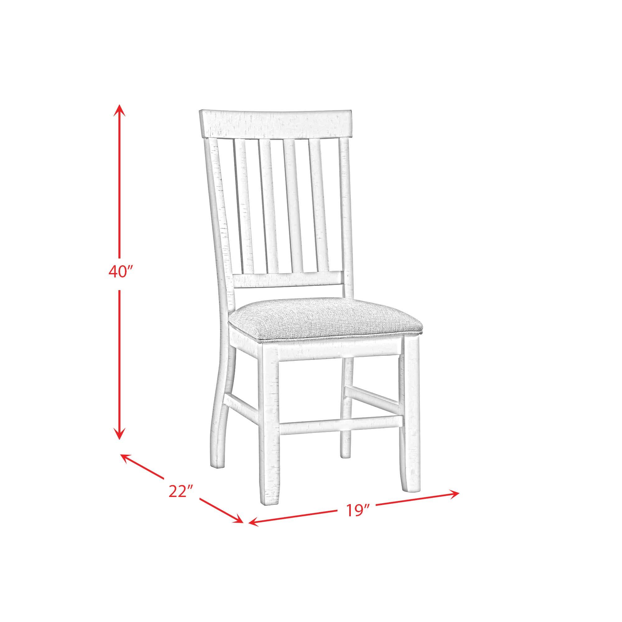 Picket House Furnishings Stanford 6PC Dining Set in White