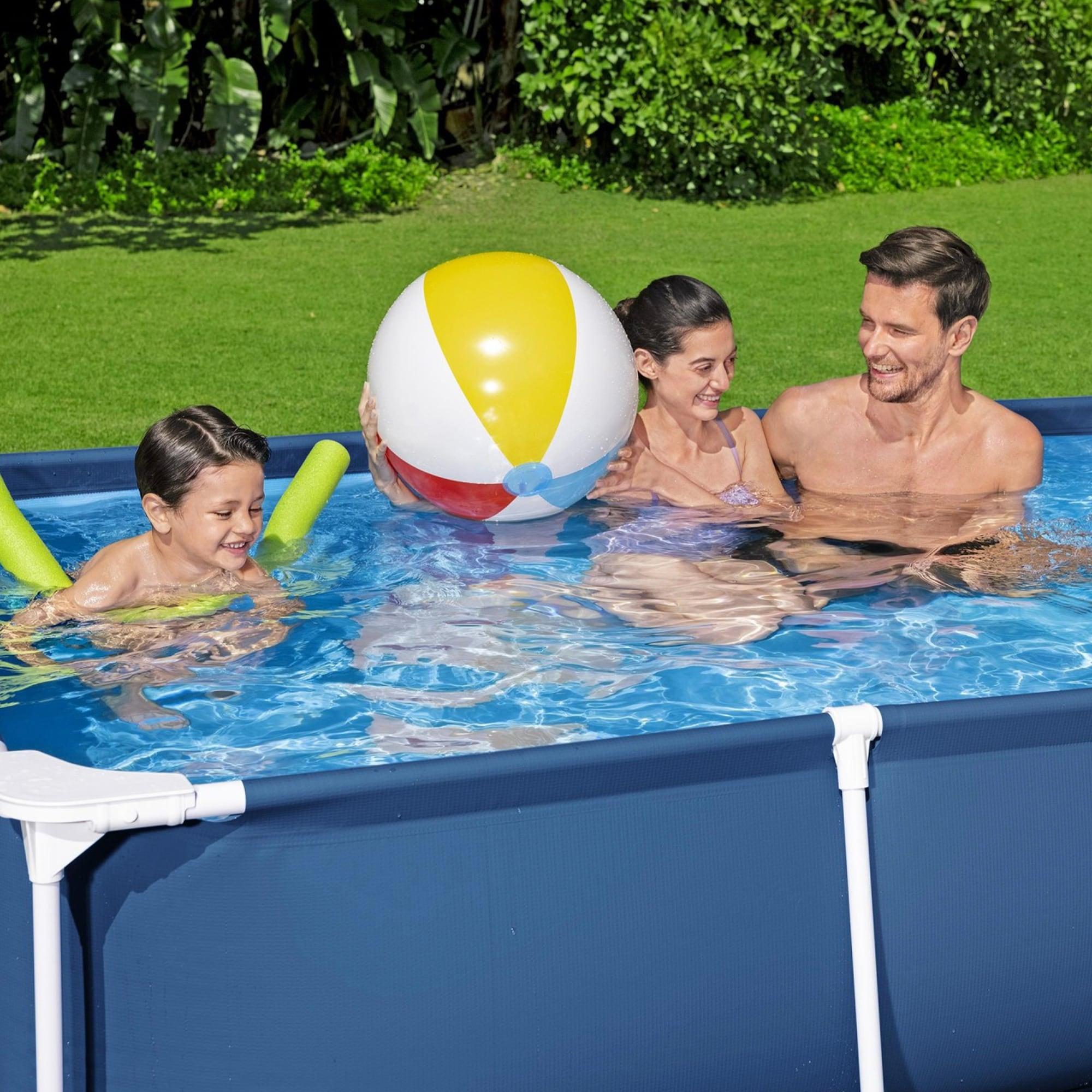 Bestway Bestway Steel Pro Rectangular Above Ground Swimming Pool Set