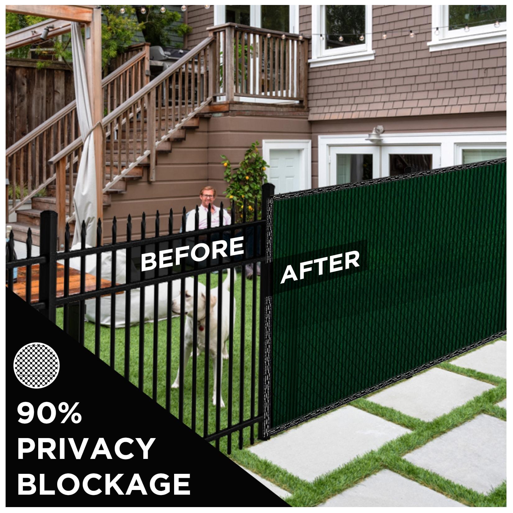 Dark Green Polyethylene Plastic Fencing