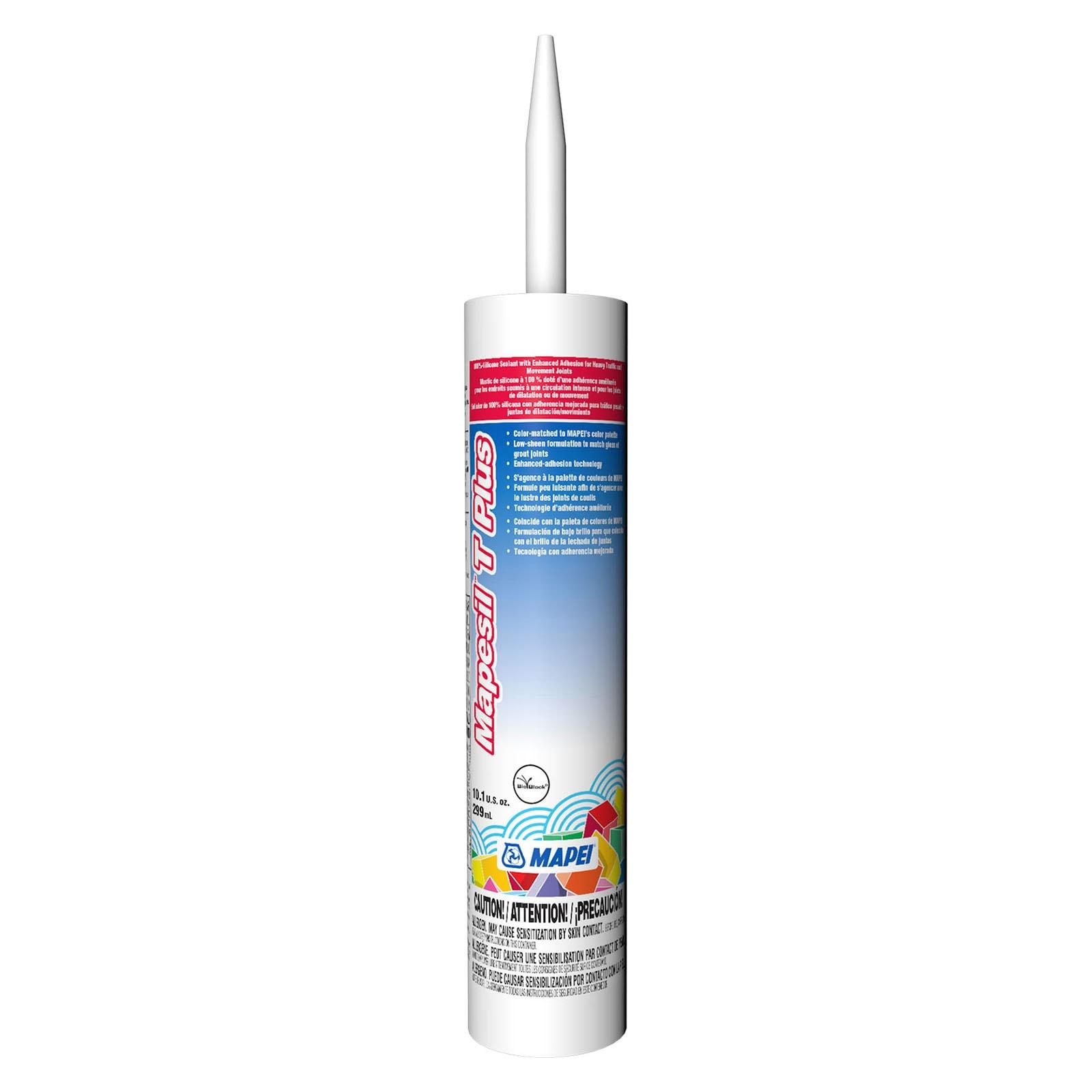 MAPEI Mapesil T Plus 10.1-oz Tile & grout Jet Black #5118 Silicone Caulk
