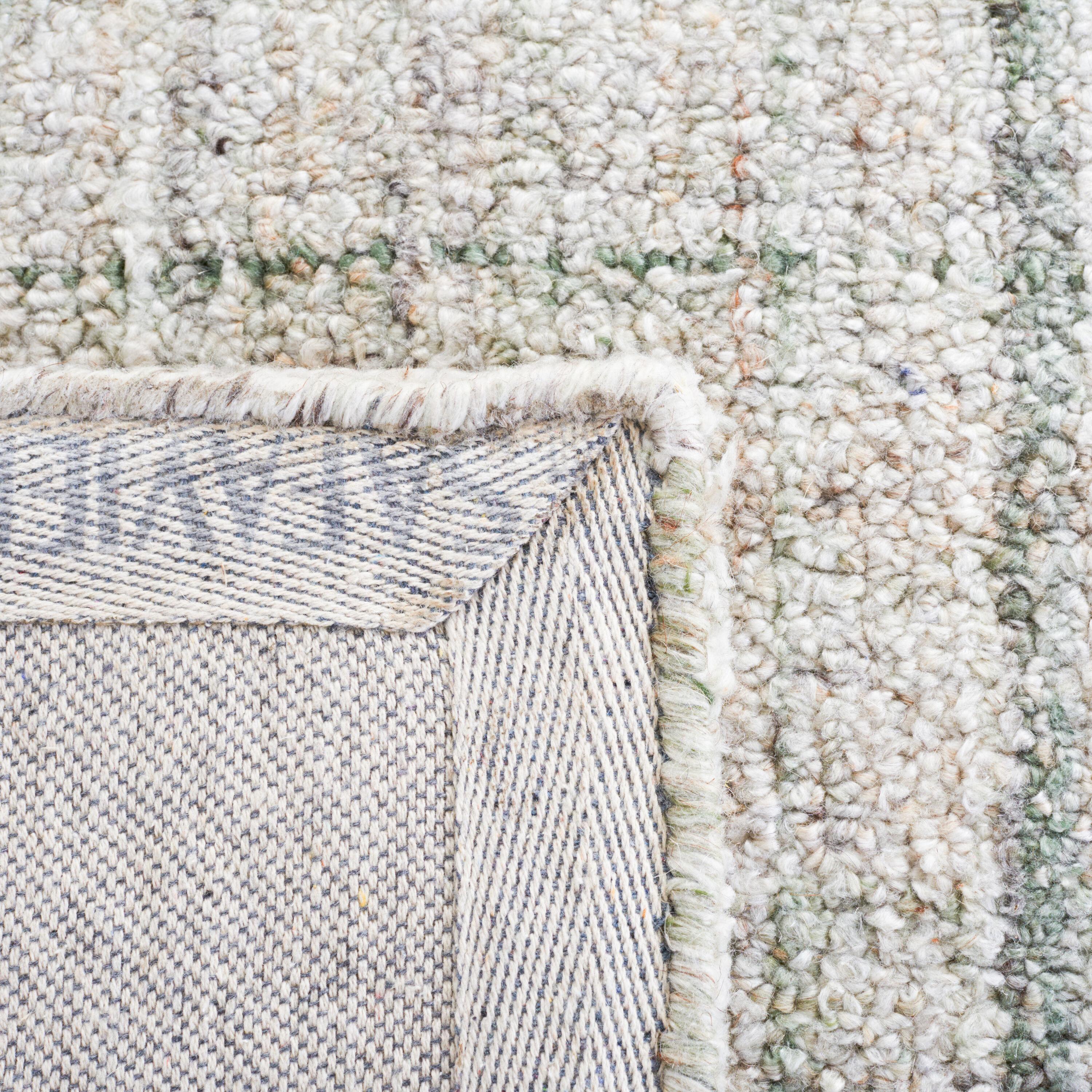 Abstract ABT143 Handmade Indoor Area Rug - Green/Sage - 6'x9' - Safavieh