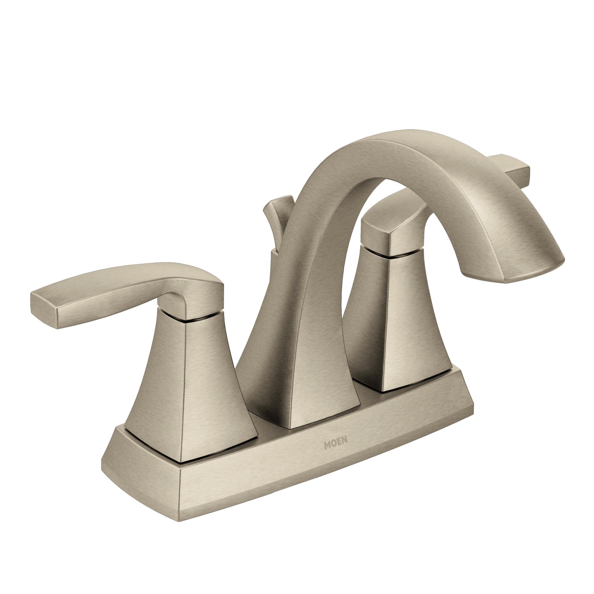 Moen Voss Centerset Bathroom Faucet with Drain Assembly