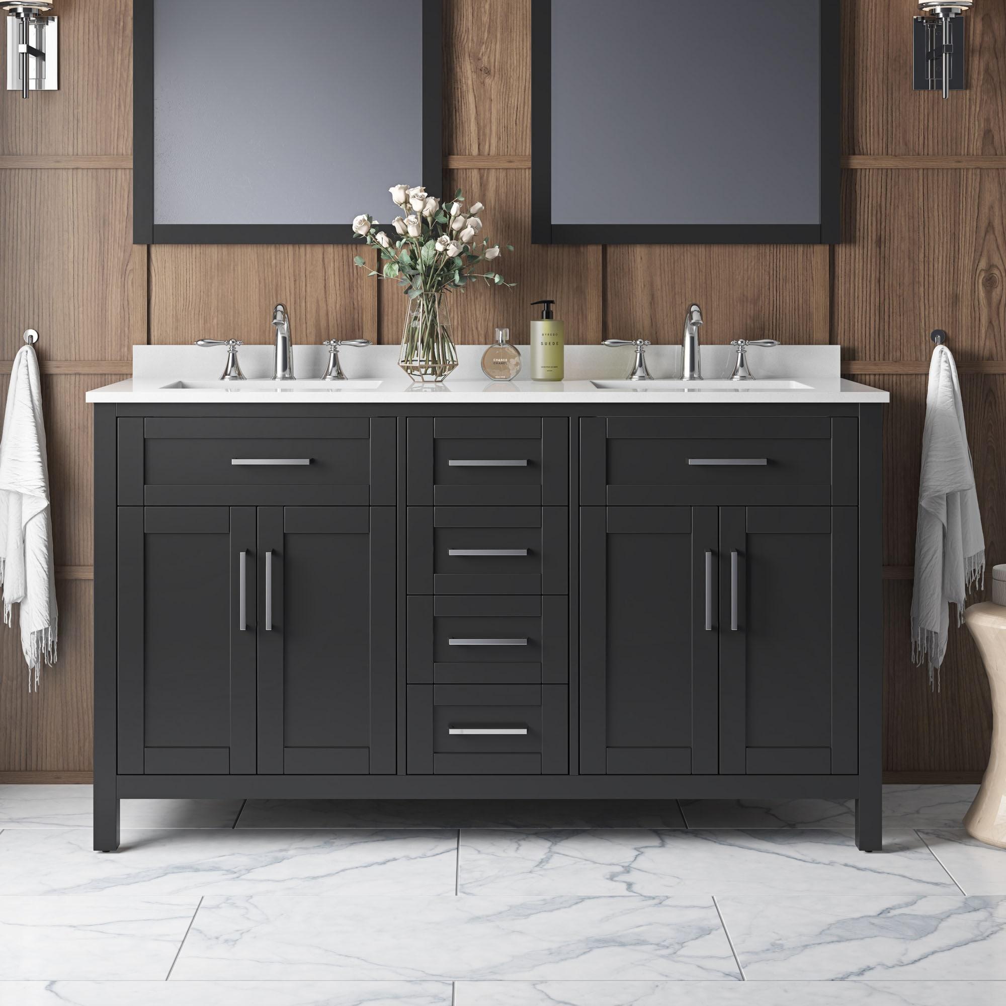 OVE Decors Tahoe 60" Double Bathroom Vanity