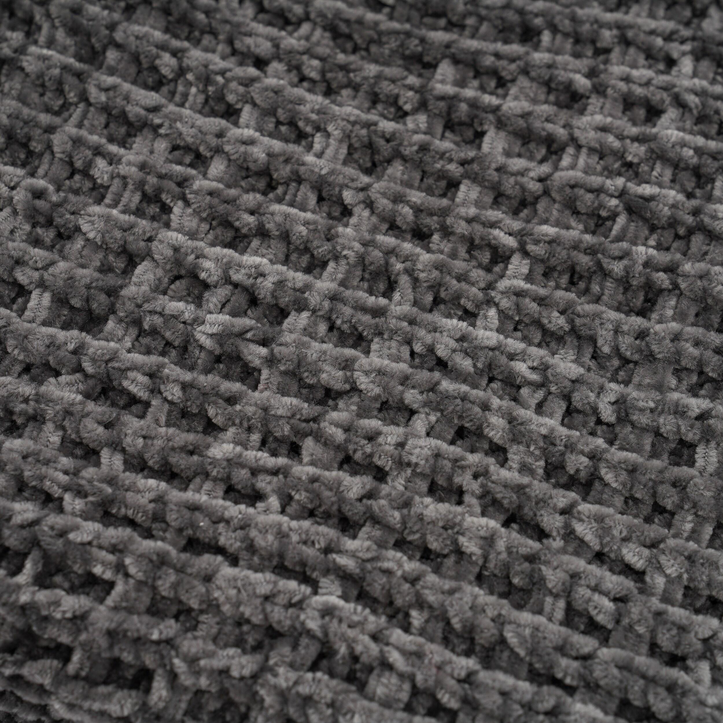 EverGrace Amor Waffle Knitted Throw Blanket