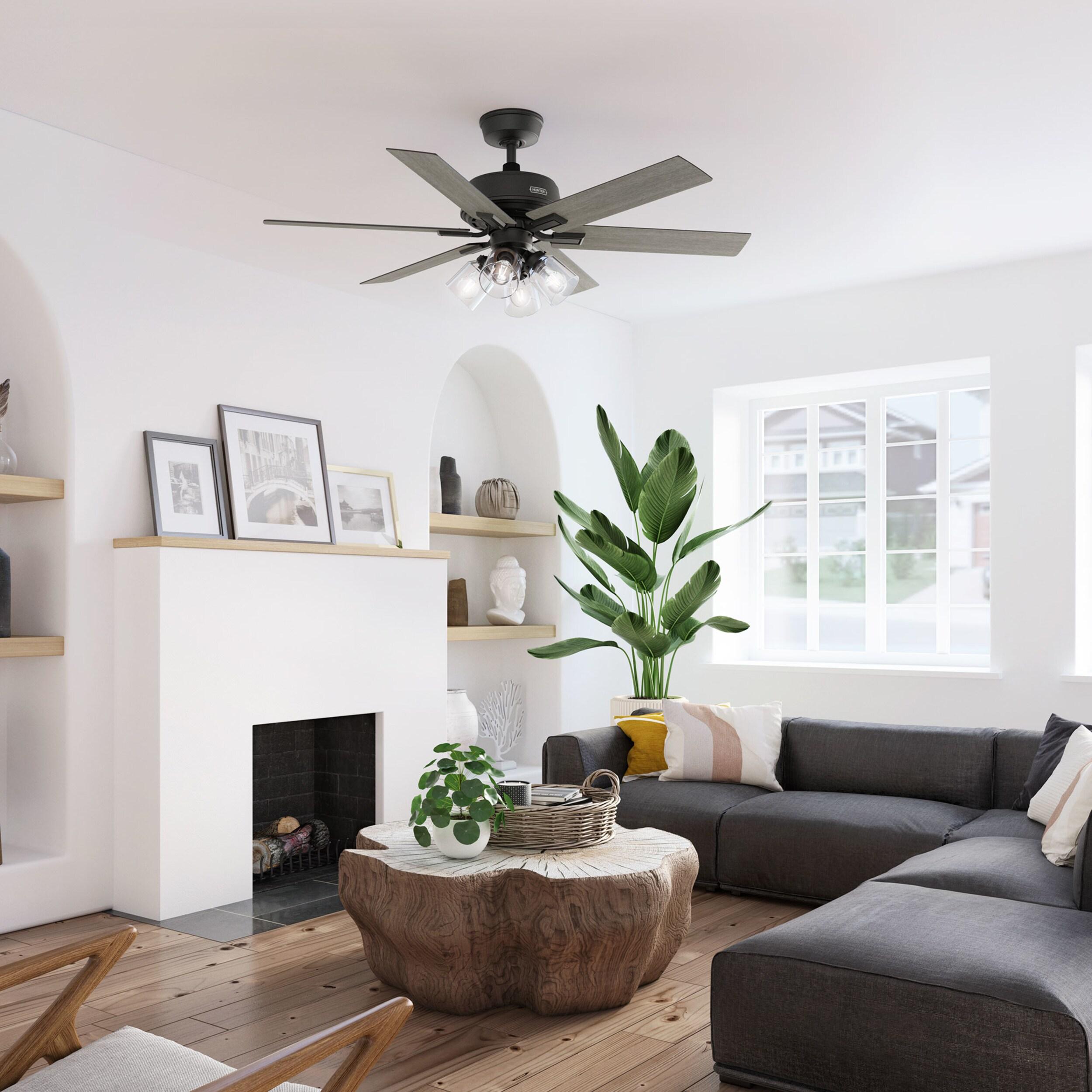 Hunter 52 Inch Fonthill ENERGY STAR® Hunterexpress Ceiling Fan With Lights And Remote