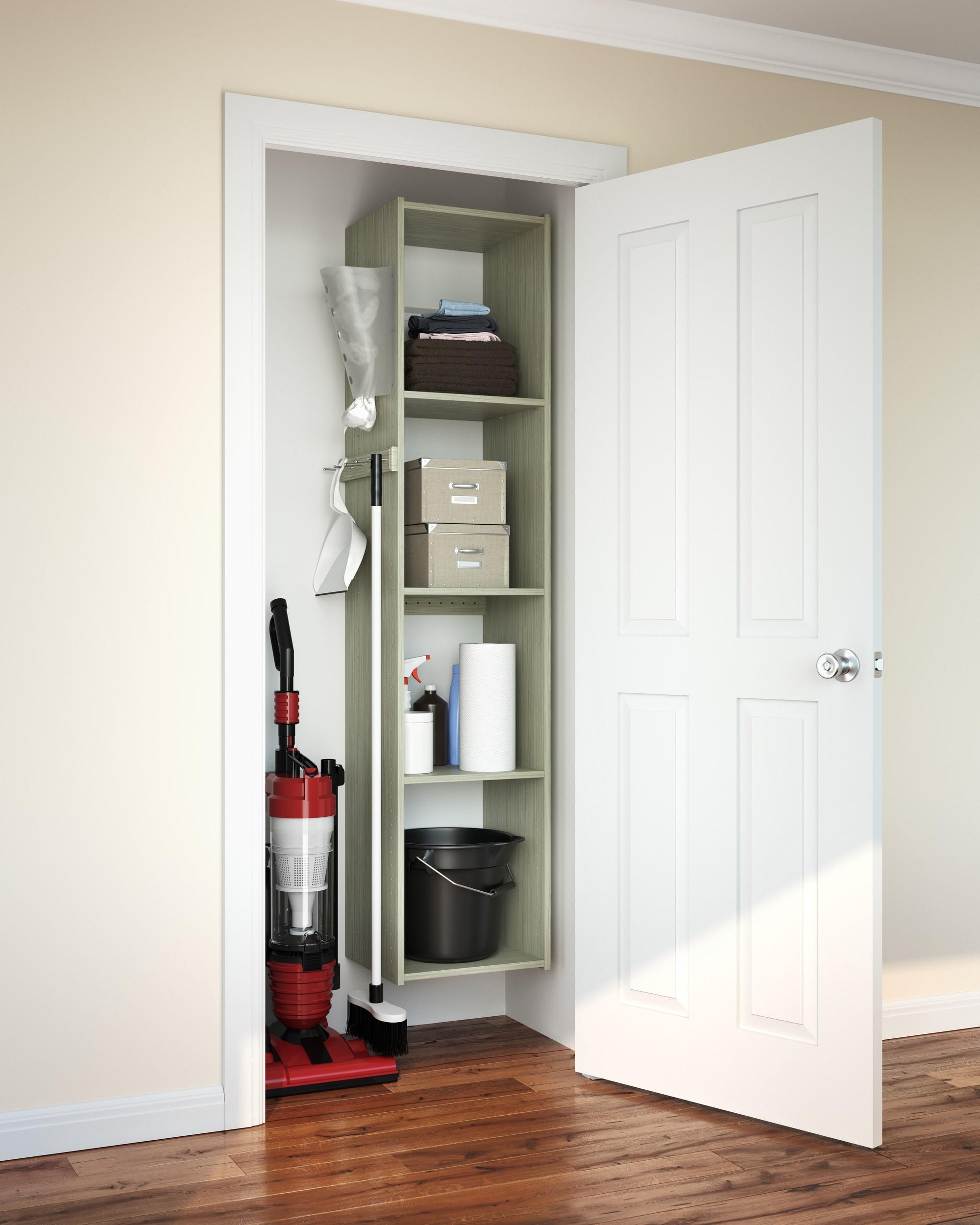 Dotted Line™ 15" W Closet System Starter Kit