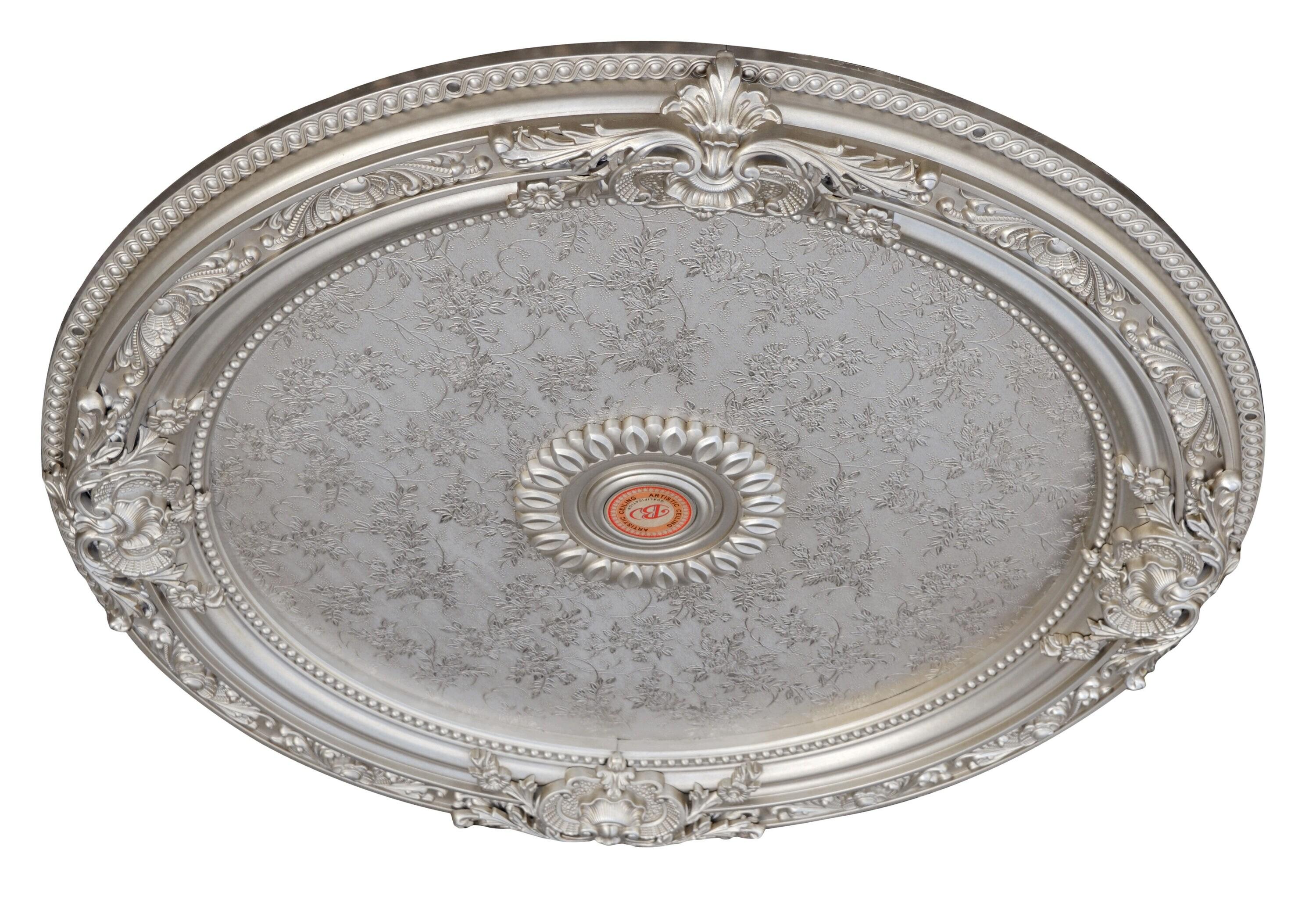 Round Chandelier Ceiling Medallion
