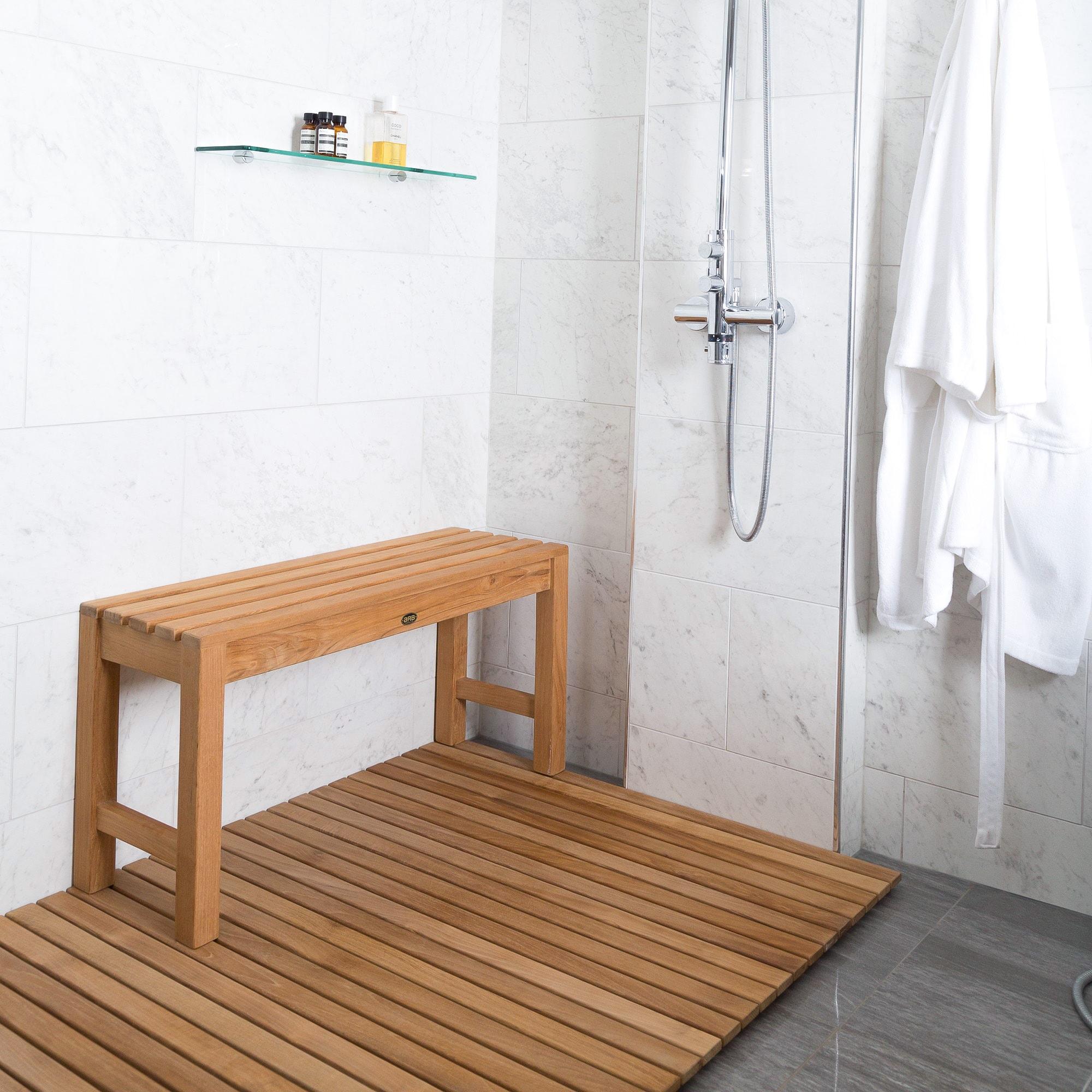 ARB TEAK & SPECIALTIES BEN563 Teak Shower Bench Fiji 36' (90 cm)