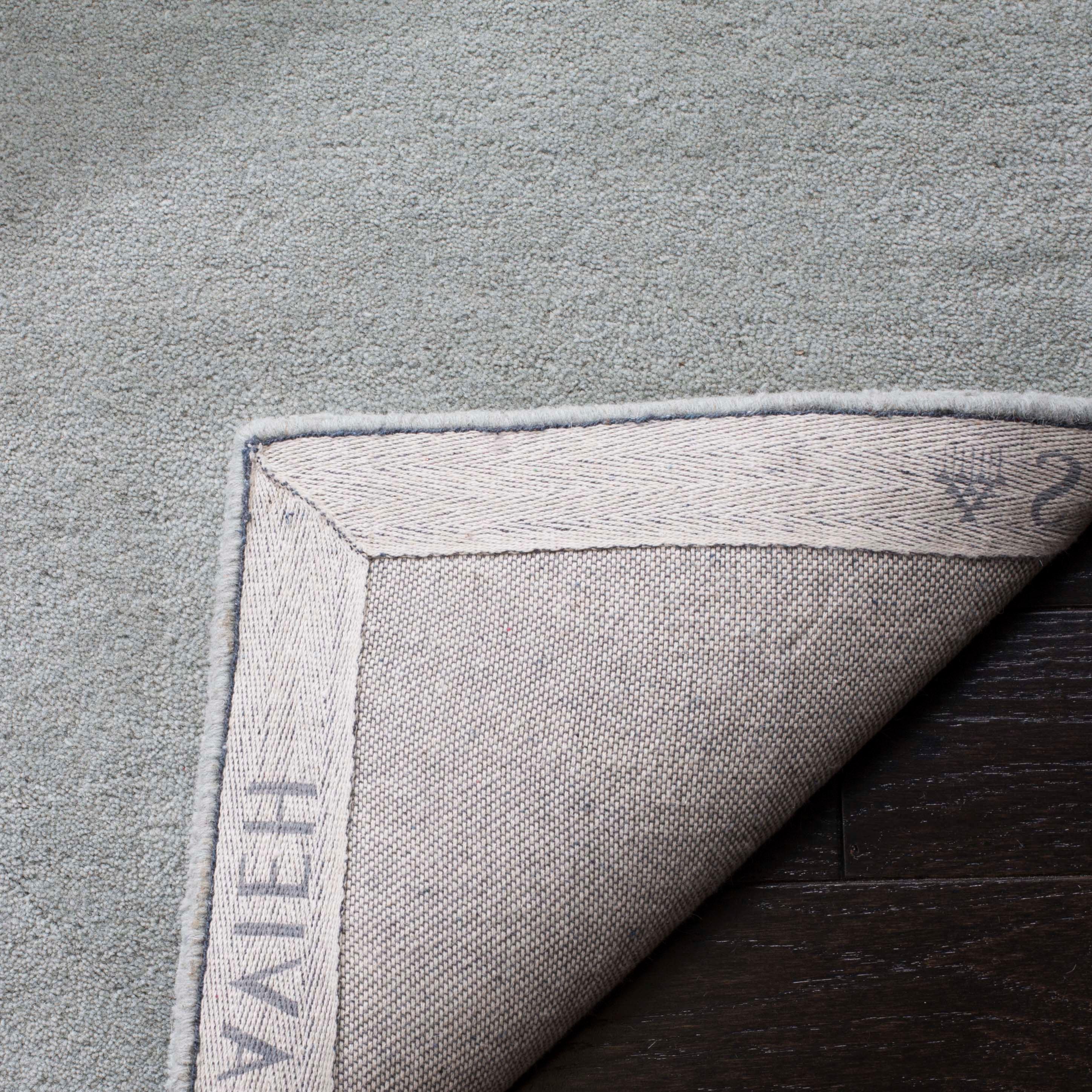Bella BEL121 Hand Tufted Area Rug - Grey/Ivory - 8'9"x12' - Safavieh.