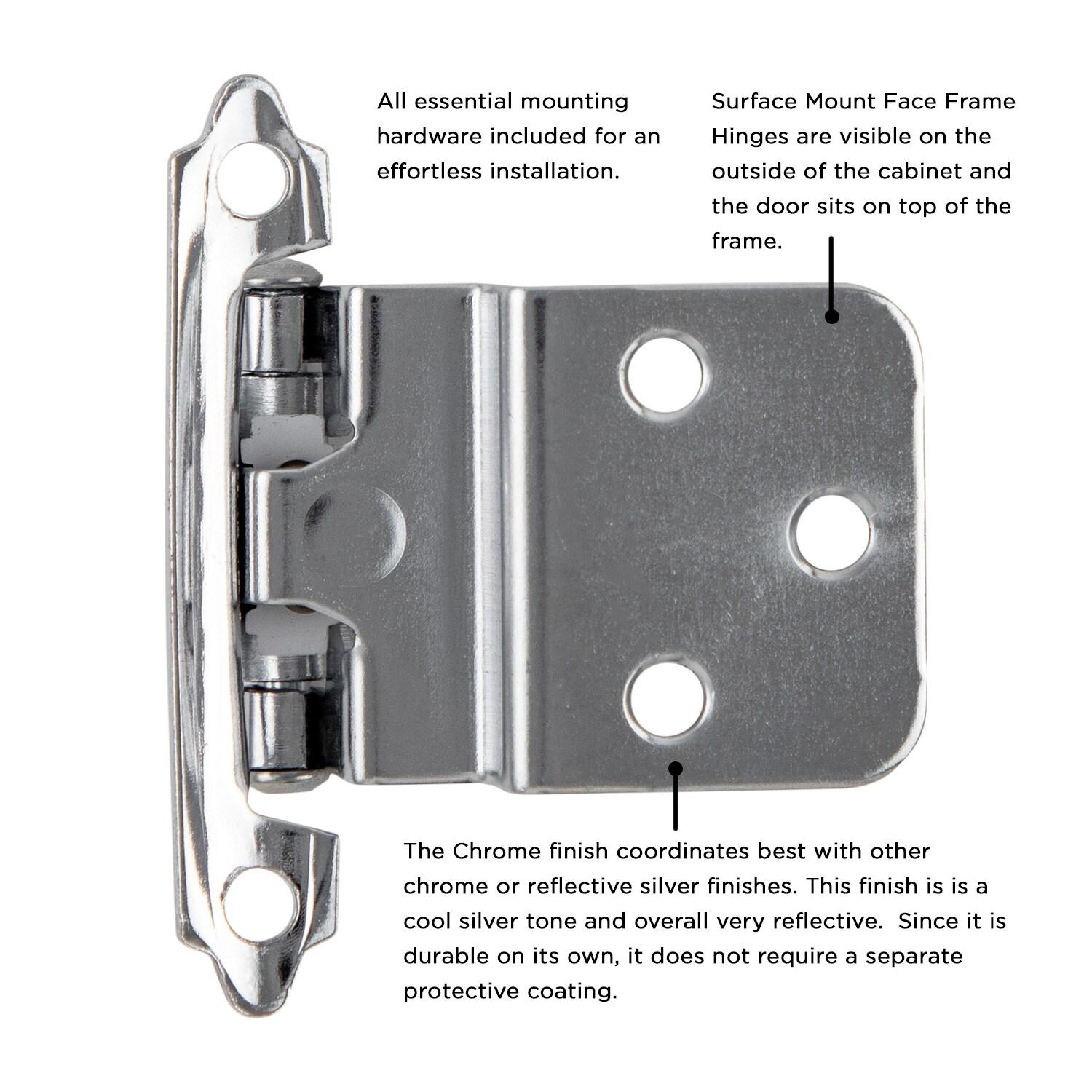 Self-Closing Pair Overlay Hinge