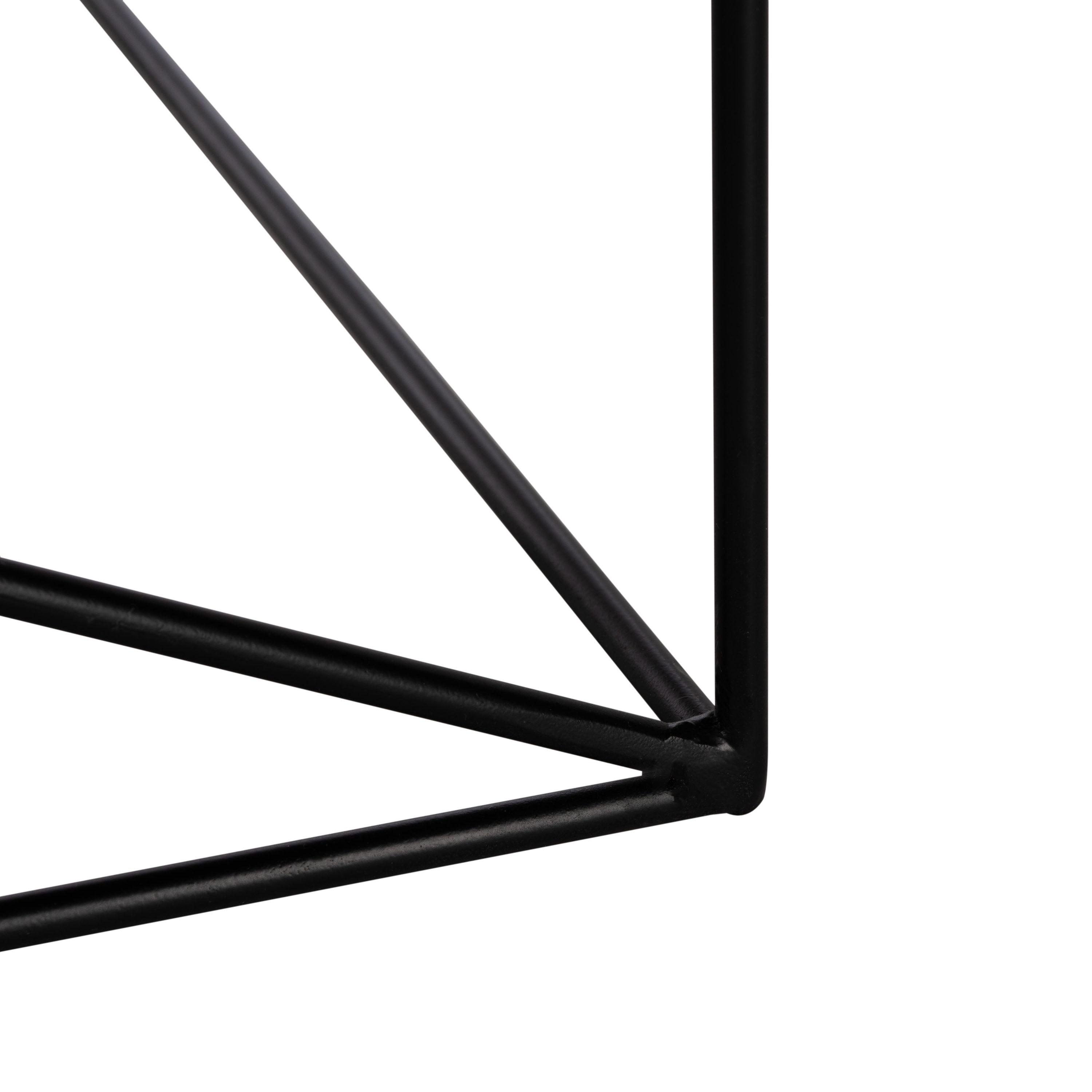 Rylee Rectangle Coffee Table - Dark Sandstone/Black - Safavieh