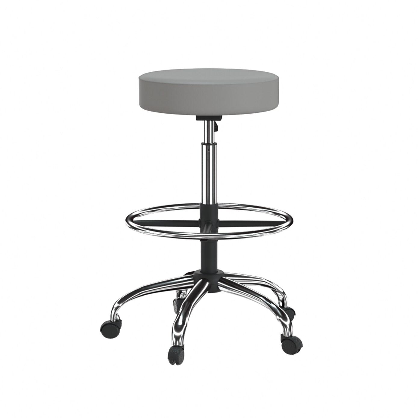 Medical/Drafting Stool Gray - Boss Office Products