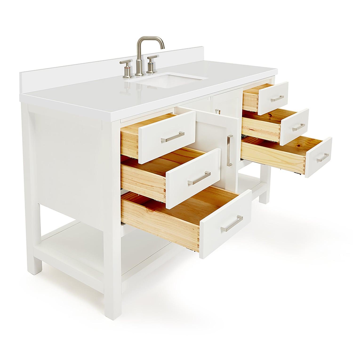 61" Single Bathroom Vanity Set