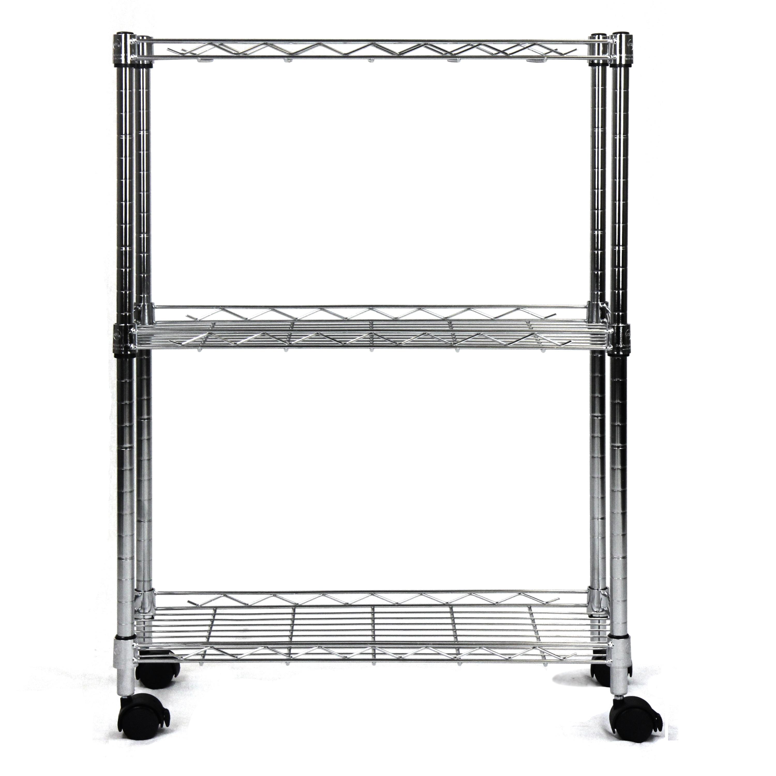 Oceanstar 3-Tier Shelving All-Purpose Utility Cart