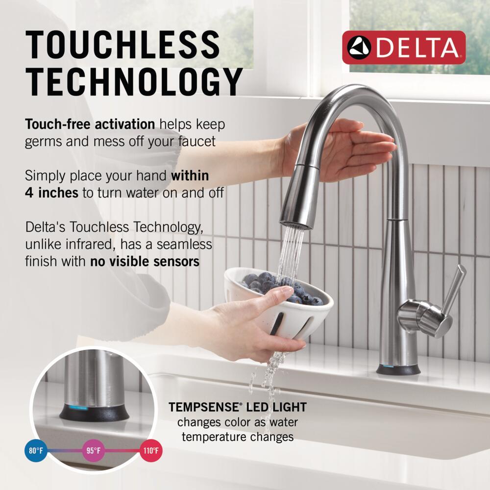 Essa Touch2O Kitchen Sink Faucet with Touchless Technology