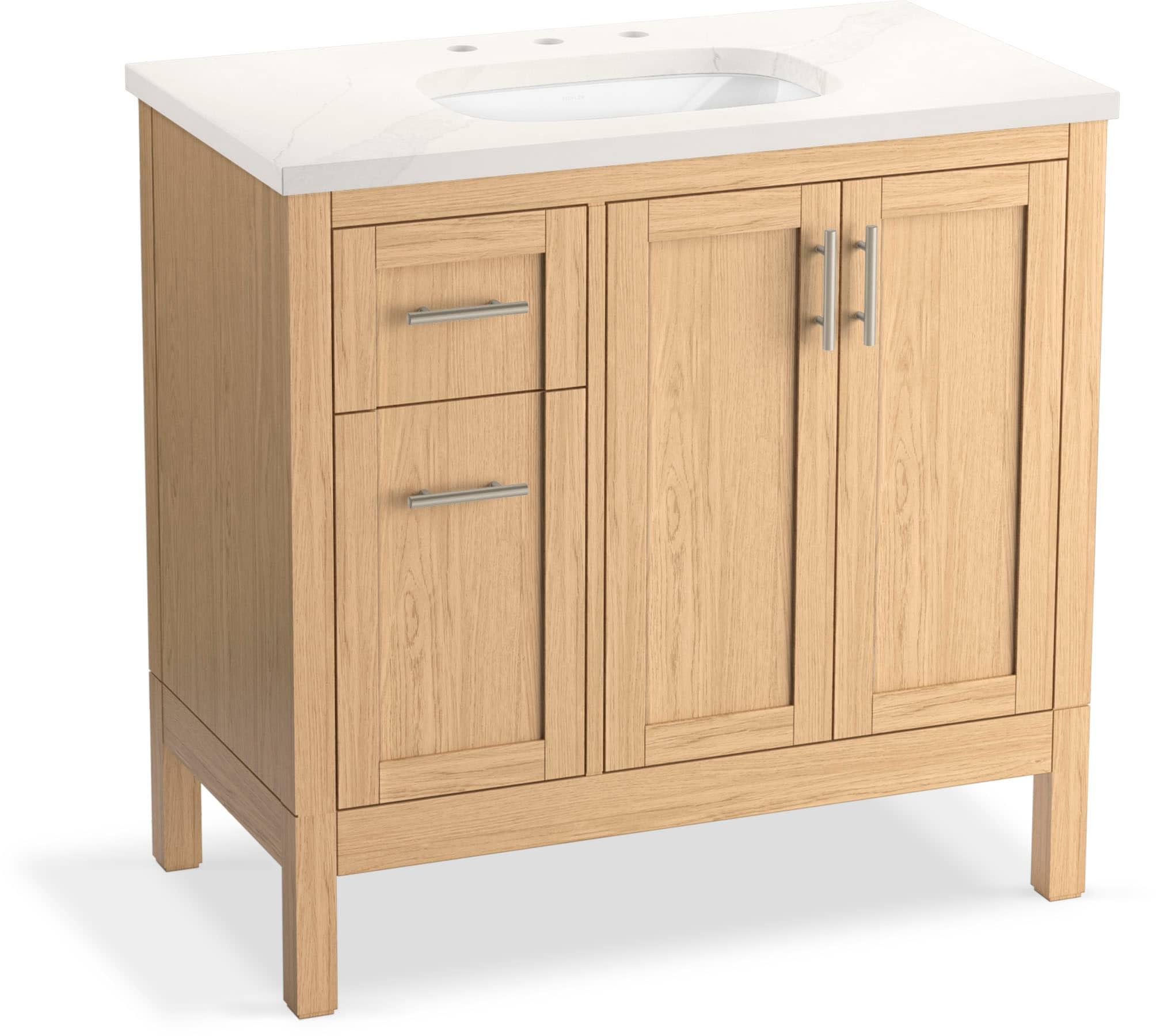 37" Single Bathroom Vanity Set