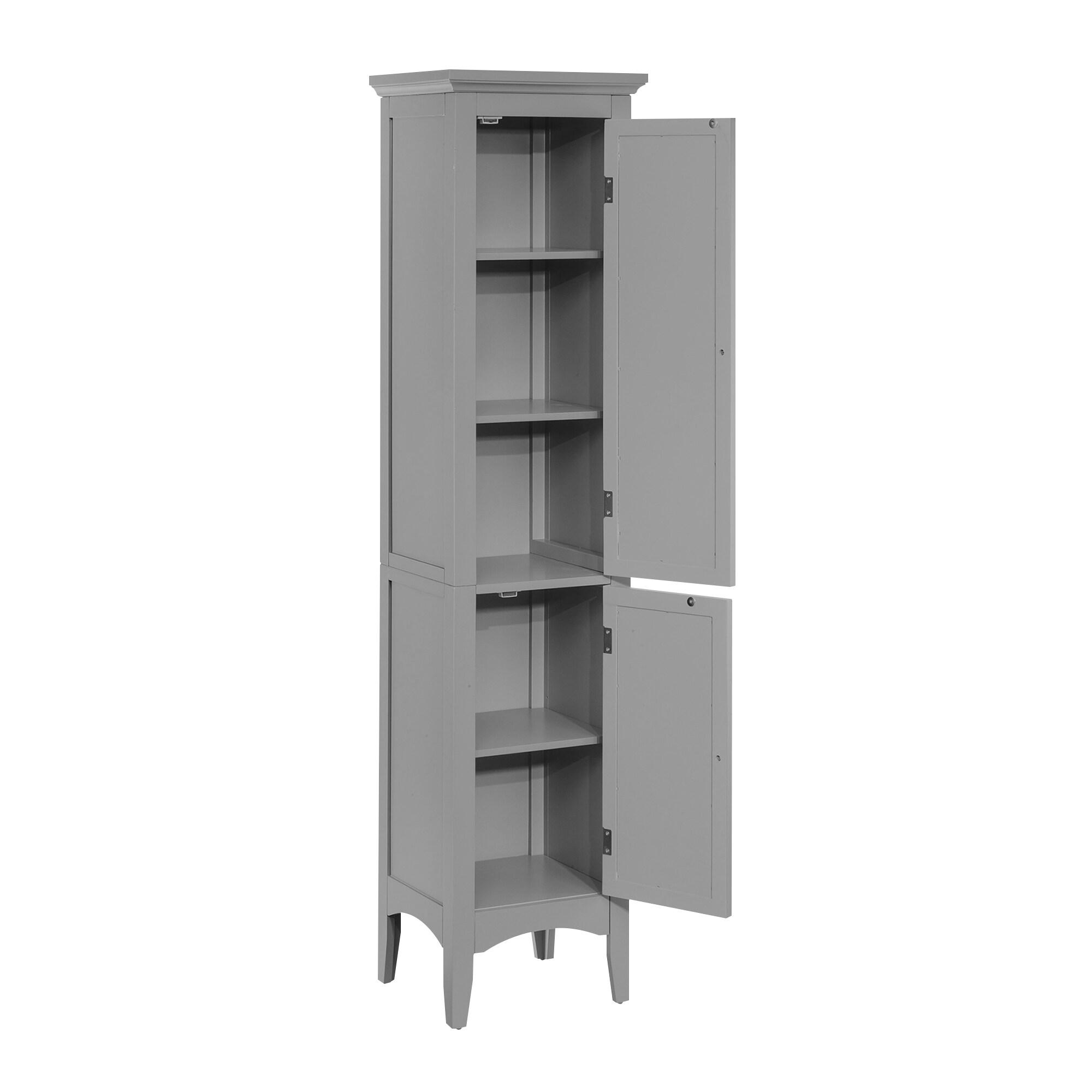 Teamson Home Glancy Freestanding Linen Tower