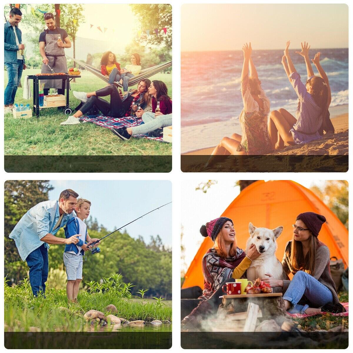 Arlmont & Co. Sayler Fabric Patio Folding Chair Folding Chair Set