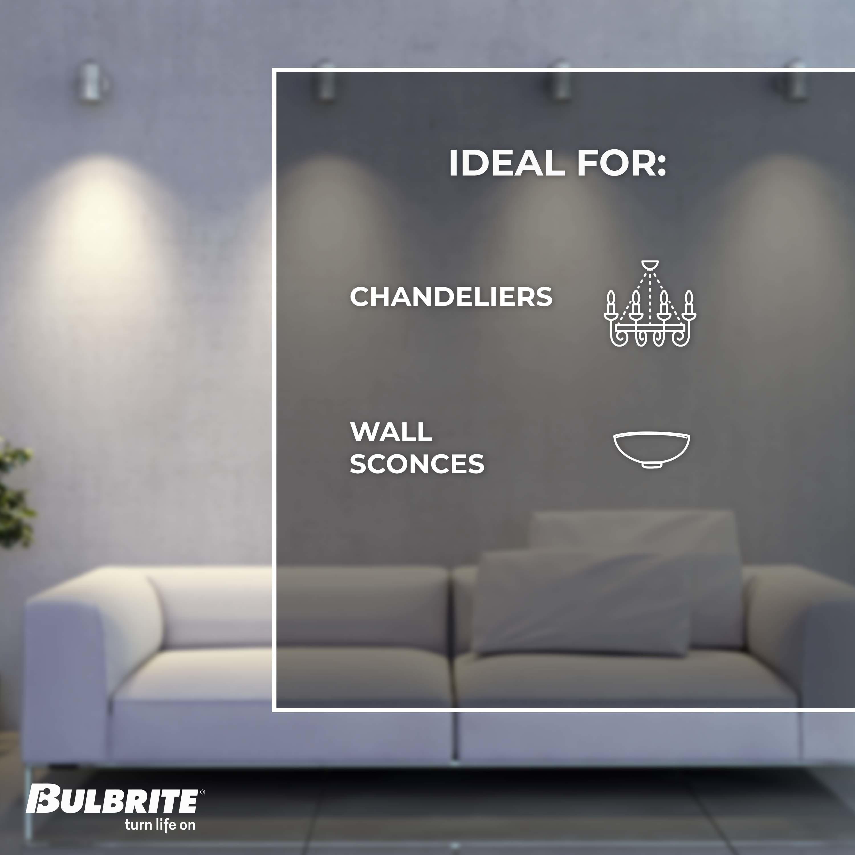 Bulbrite 2pk 3W Vintage Edison Dimmable Light Bulbs Clear: LED A19, 100W Equivalent, E26 Base, Energy Star, App Compatible