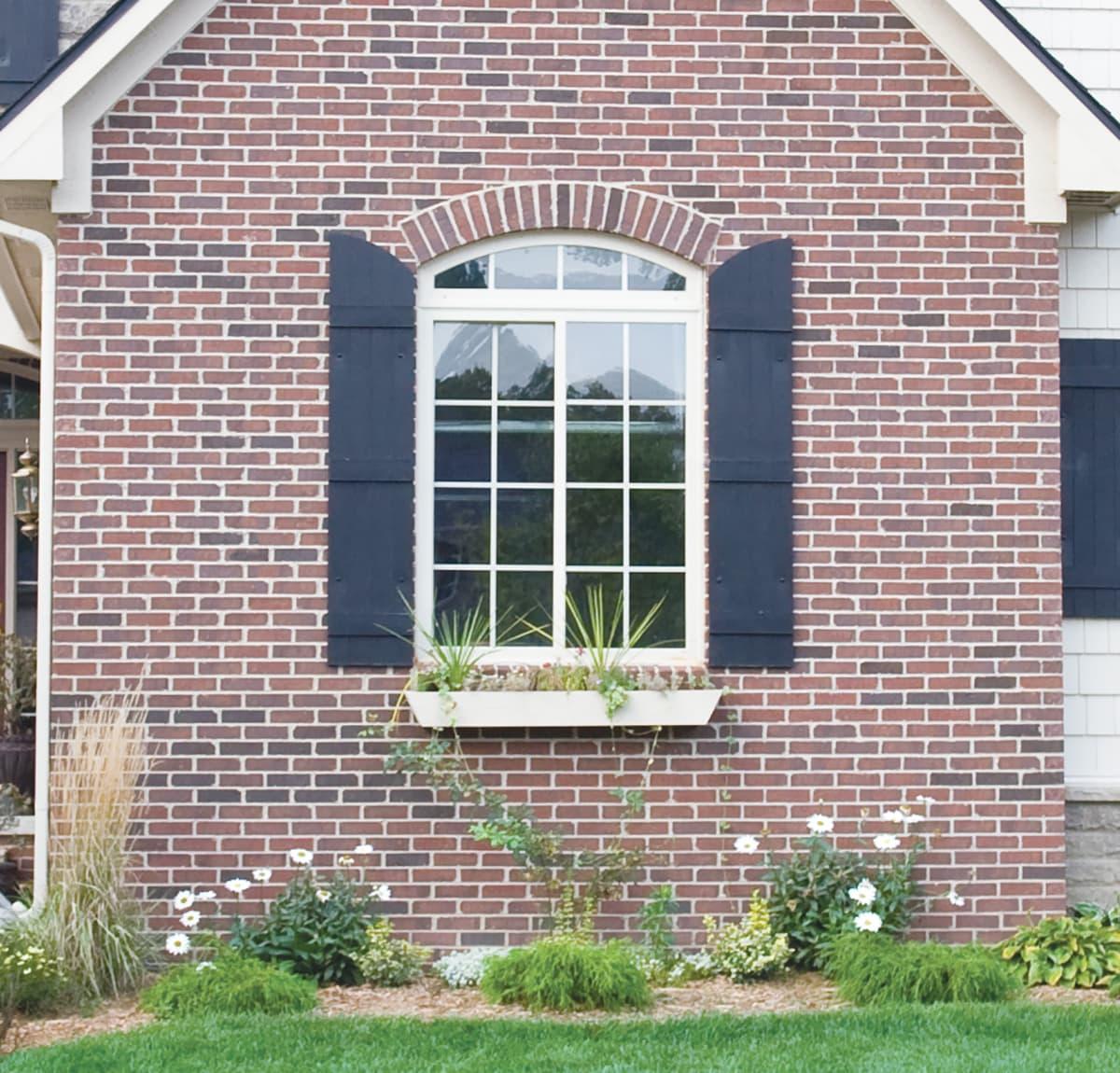 14"W x 67"H Lifetime Vinyl, Standard Four Board Joined, Board-n-Batten Shutters, w/Installation Shutter-Lok's & Matching Screws (Per Pair), Classic Blue