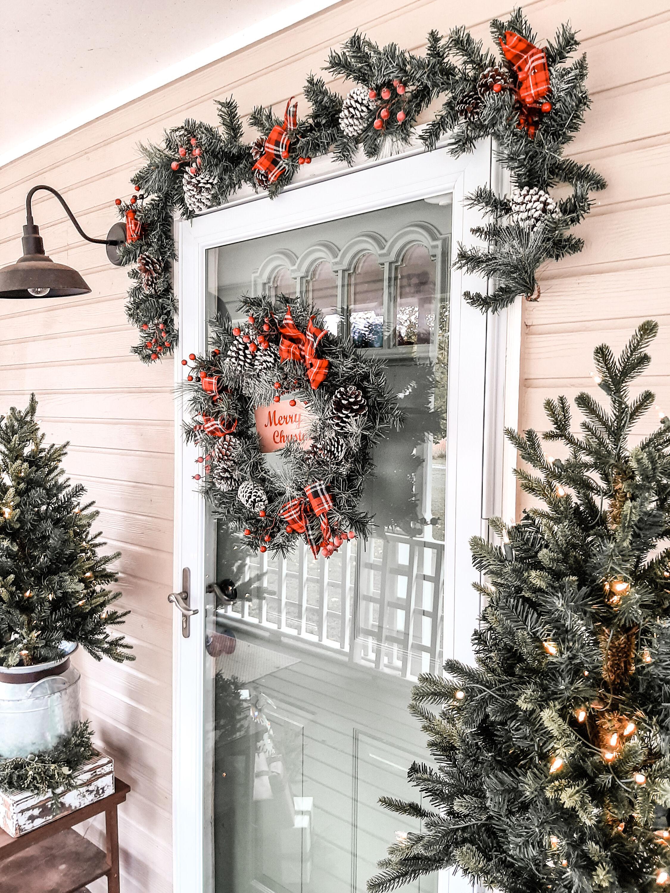 Fraser Hill Farm Christmas Wreath 72'' in. Faux Spruce Garland