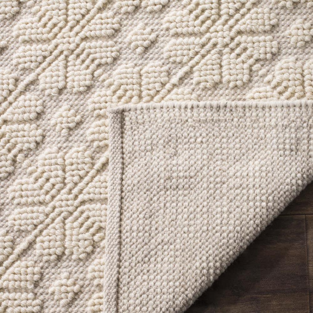 Vermont VRM106 Hand Woven Indoor Area Rug - Ivory - 4'x6' - Safavieh