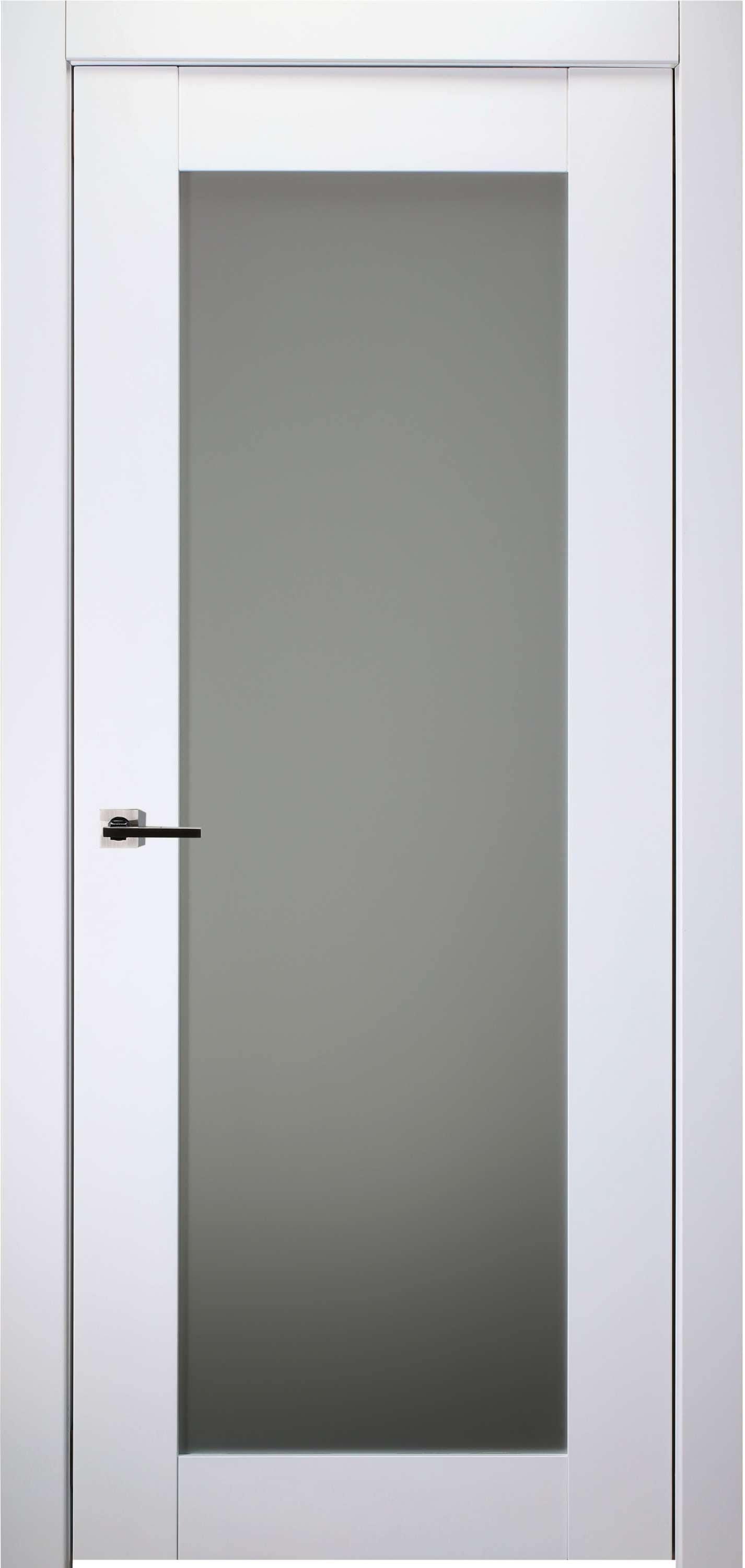 Belldinni Smart Pro 207 Manufactured Wood and Glass Prefinished Paneled Interior Door Slab