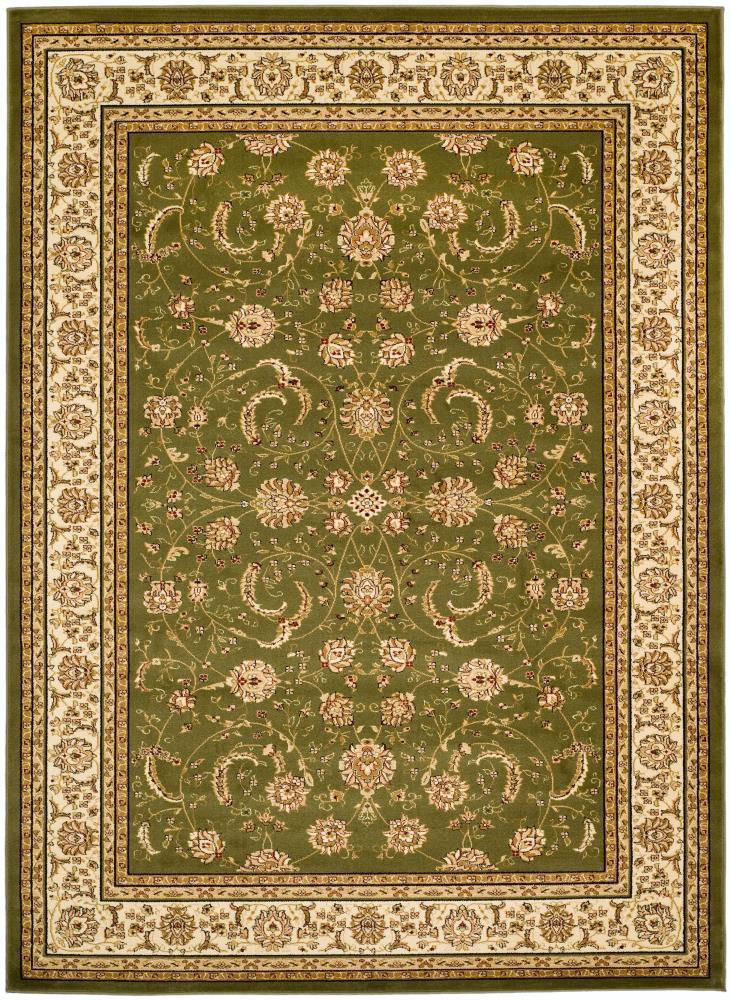 Lyndhurst LNH219 Power Loomed Area Rug - Sage/Ivory - 8'x11' - Safavieh