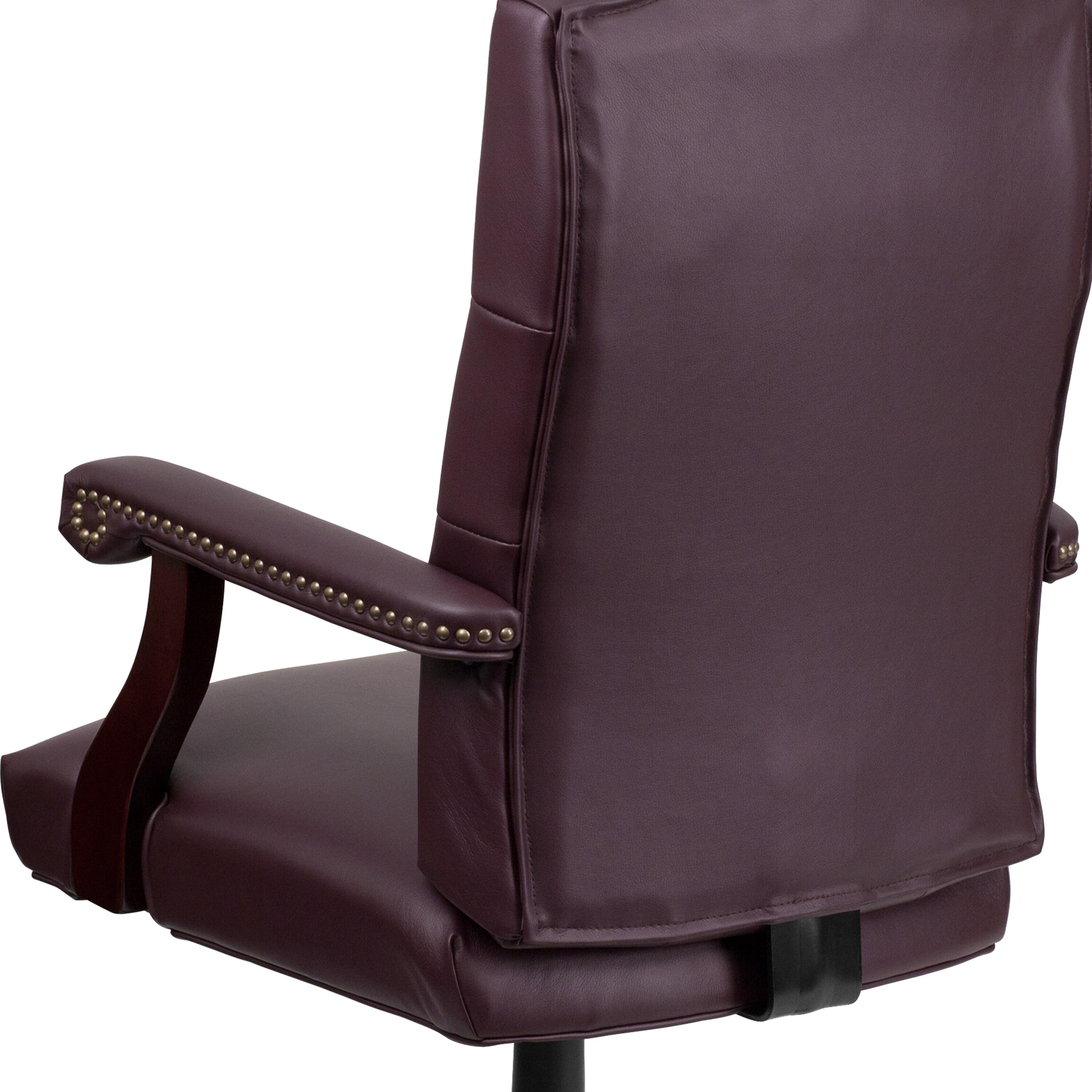 Flash Furniture Executive Swivel Office Chair with Arms