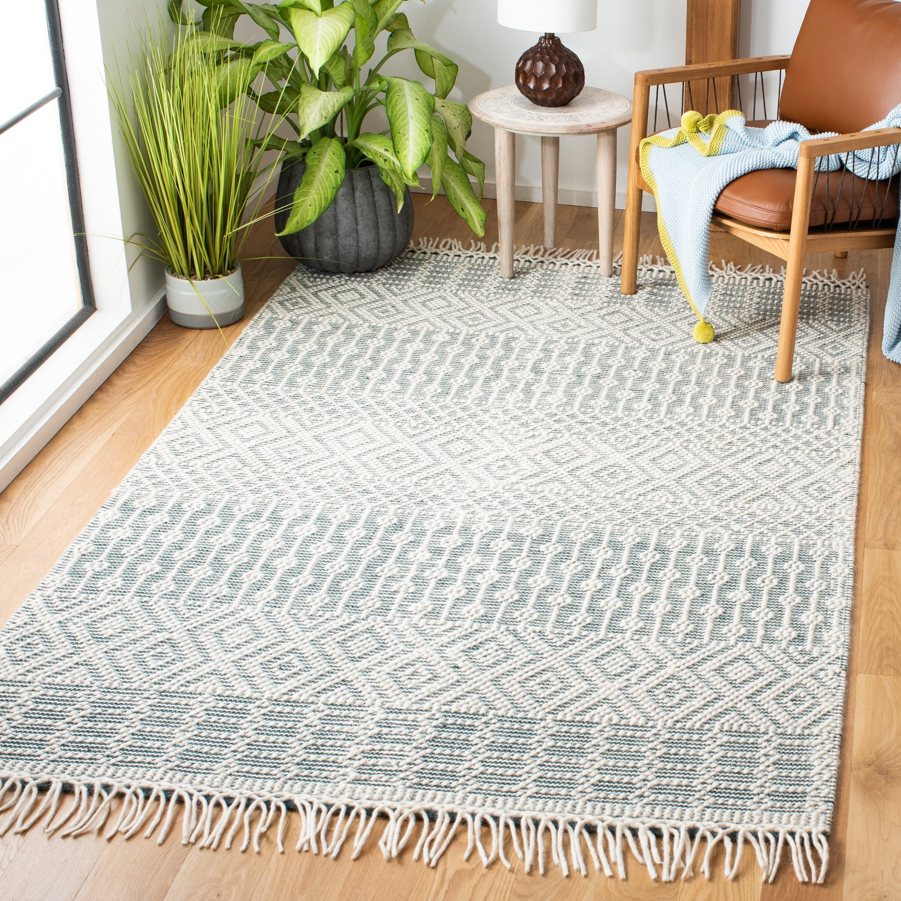 Moroccan Hand Loomed Wool Moroccan Rug