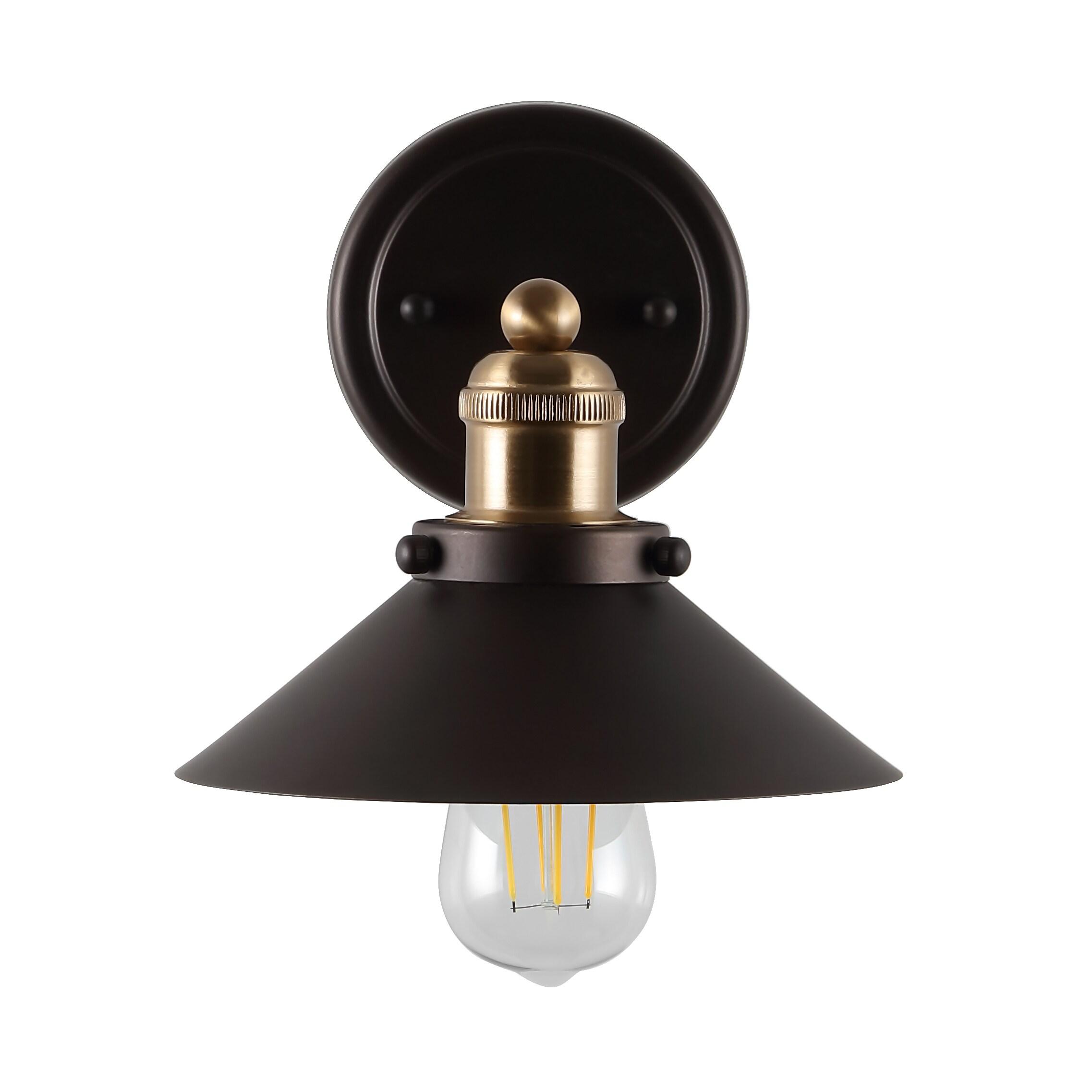 July Collection Industrial Charm Sconce in Oil Rubbed Bronze - 7.88 in