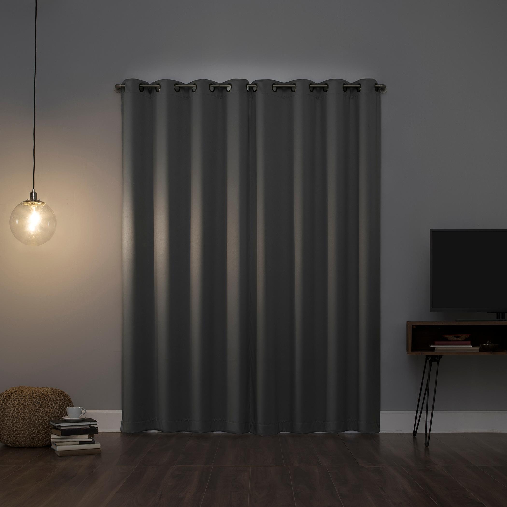 Oslo Theater Grade Extreme 100% Blackout Grommet Curtain Panel