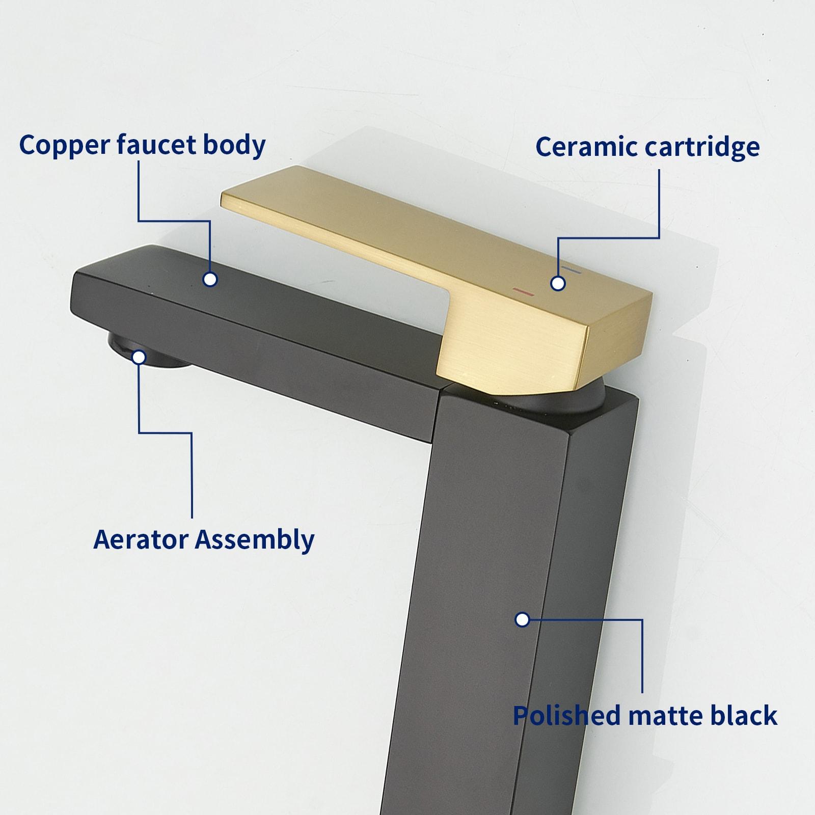 Single-Hole Single-handle Bathroom Faucet