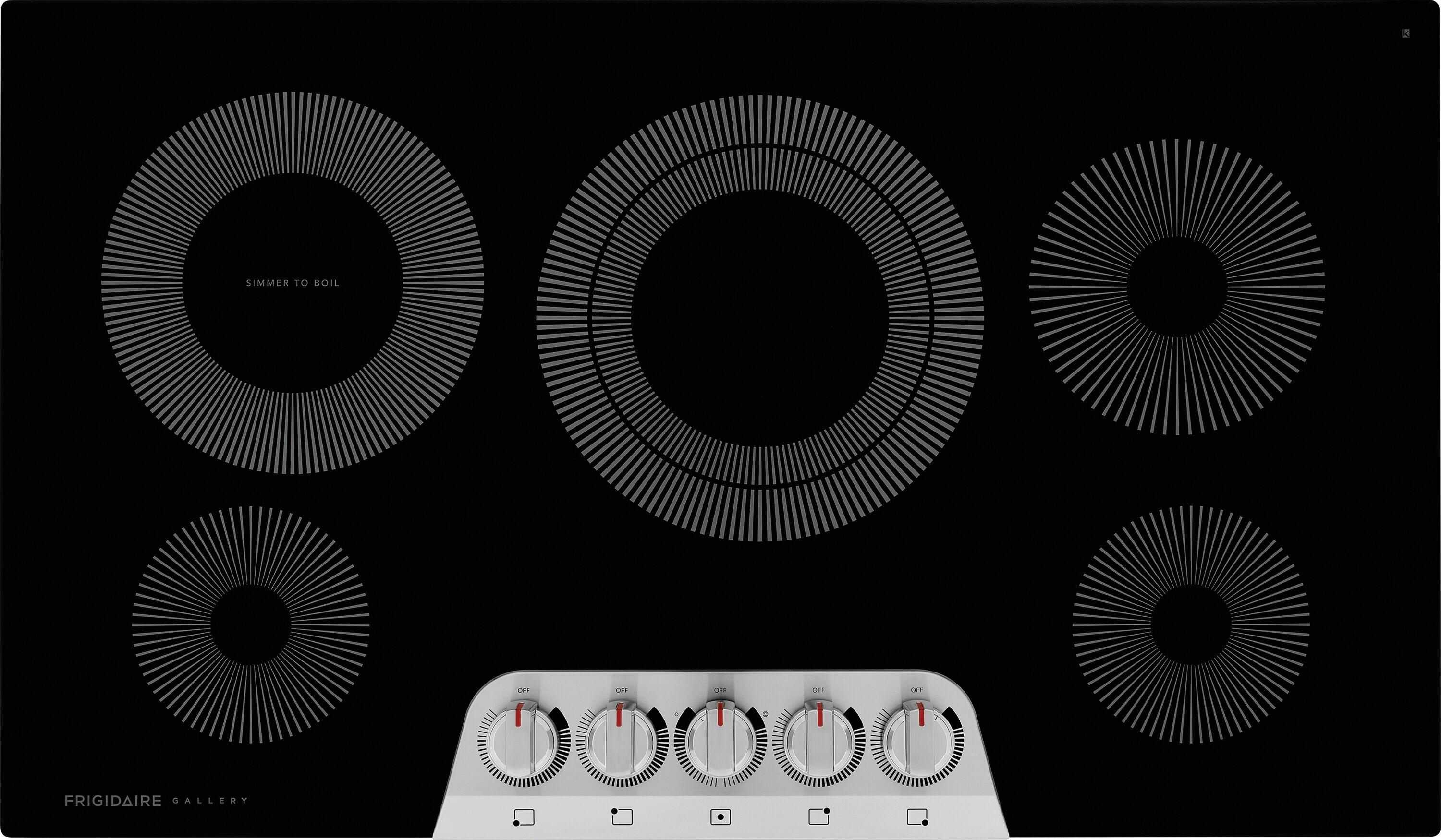 36.75"" Electric Cooktop with 5 Elements