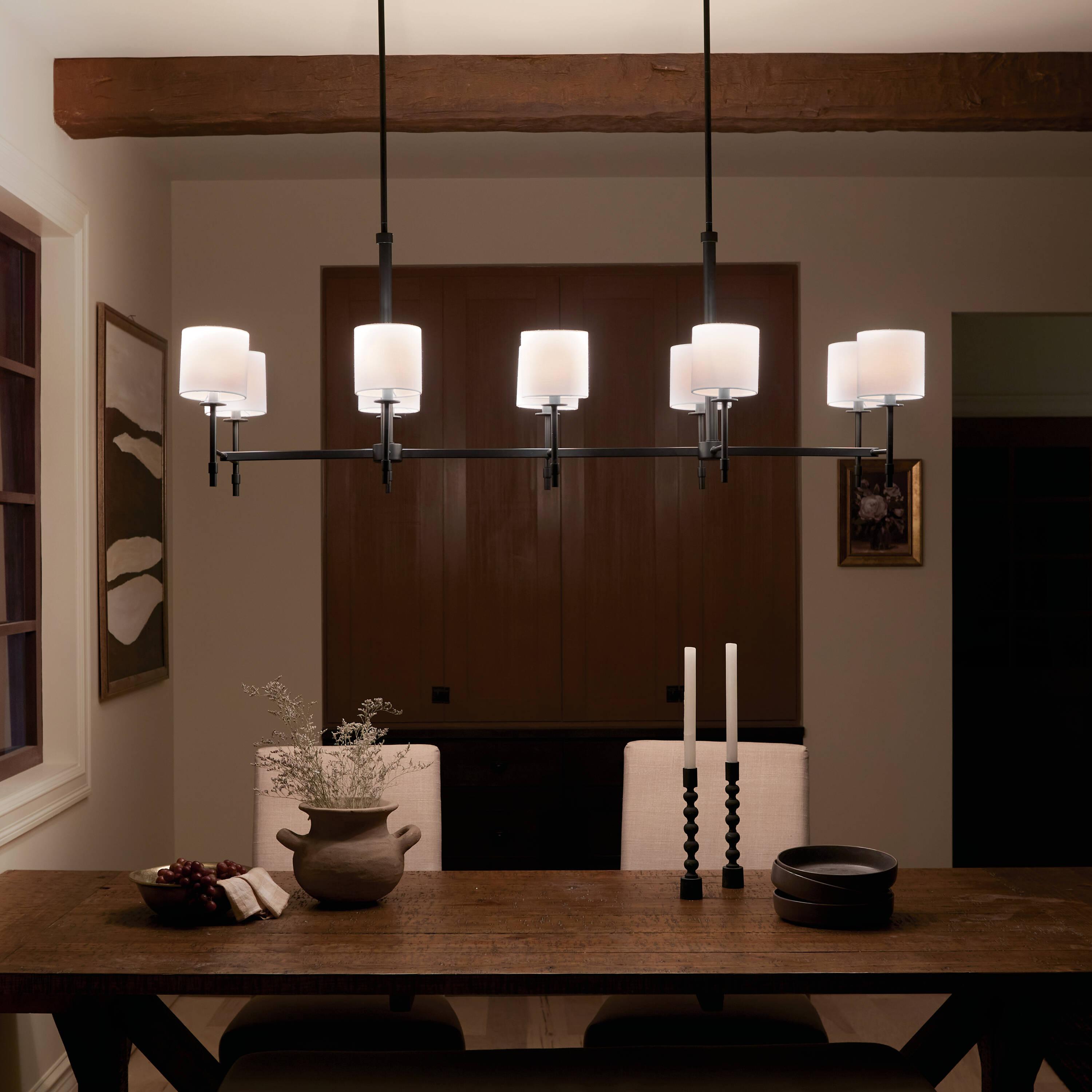 Kichler Lighting Ali 10 - Light Chandelier in  Black