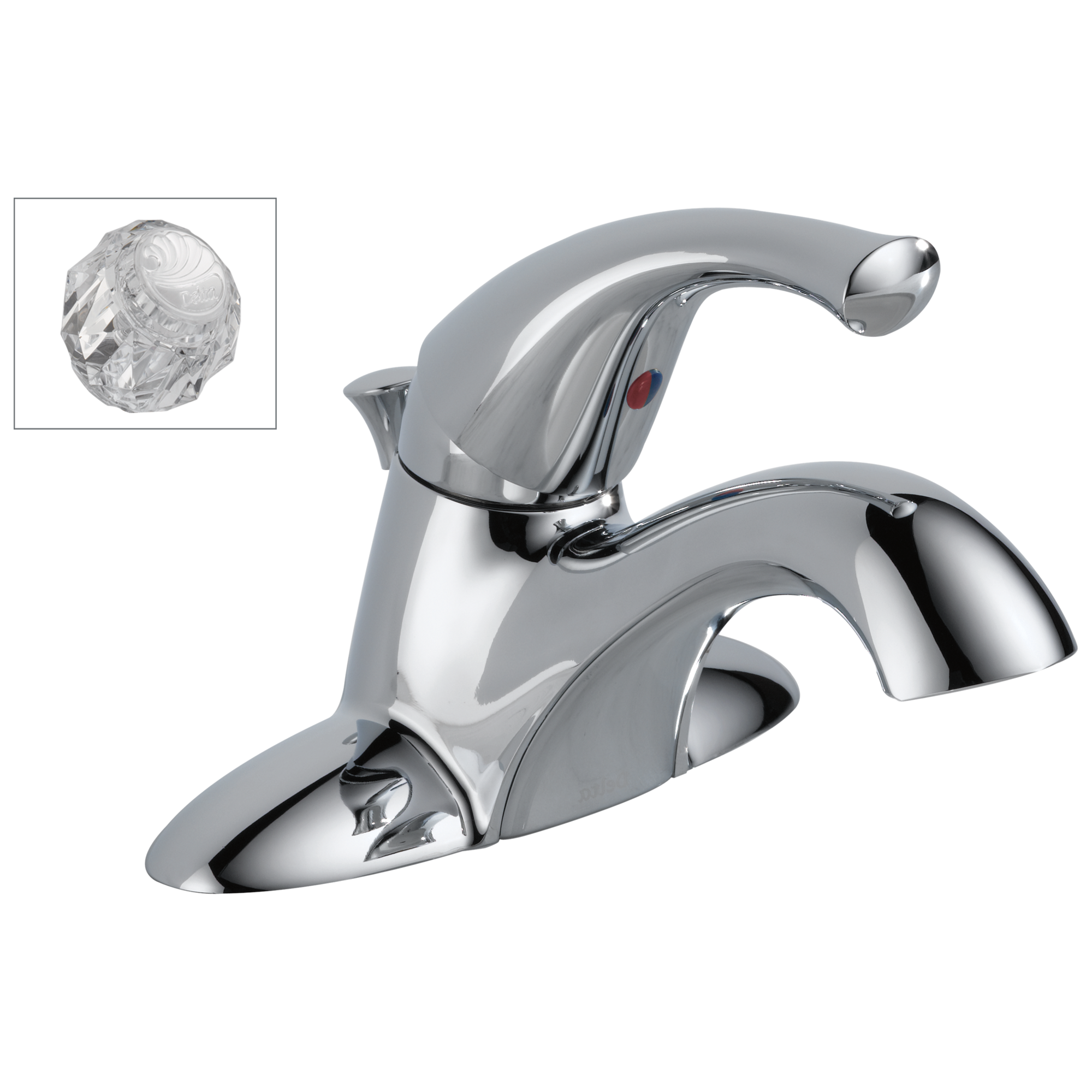 Classic Centerset Bathroom Faucet with Drain Assembly and DIAMOND™ Seal Technology