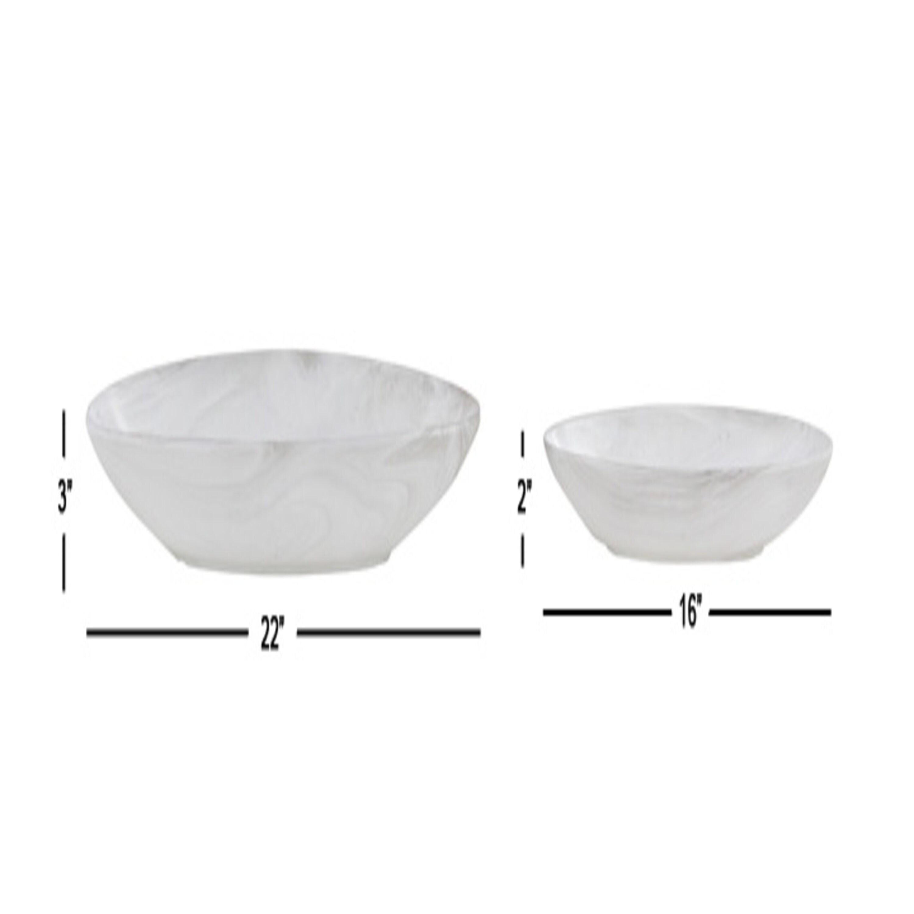 Contemporary 2-Piece Porcelain Pot Planter Set