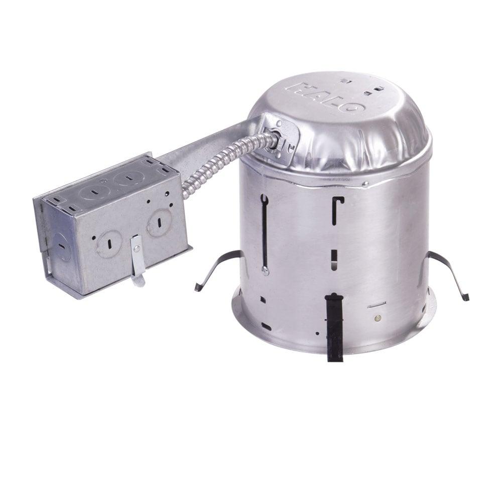 Halo Silver 6 in. W Aluminum LED Recessed Lighting Housing