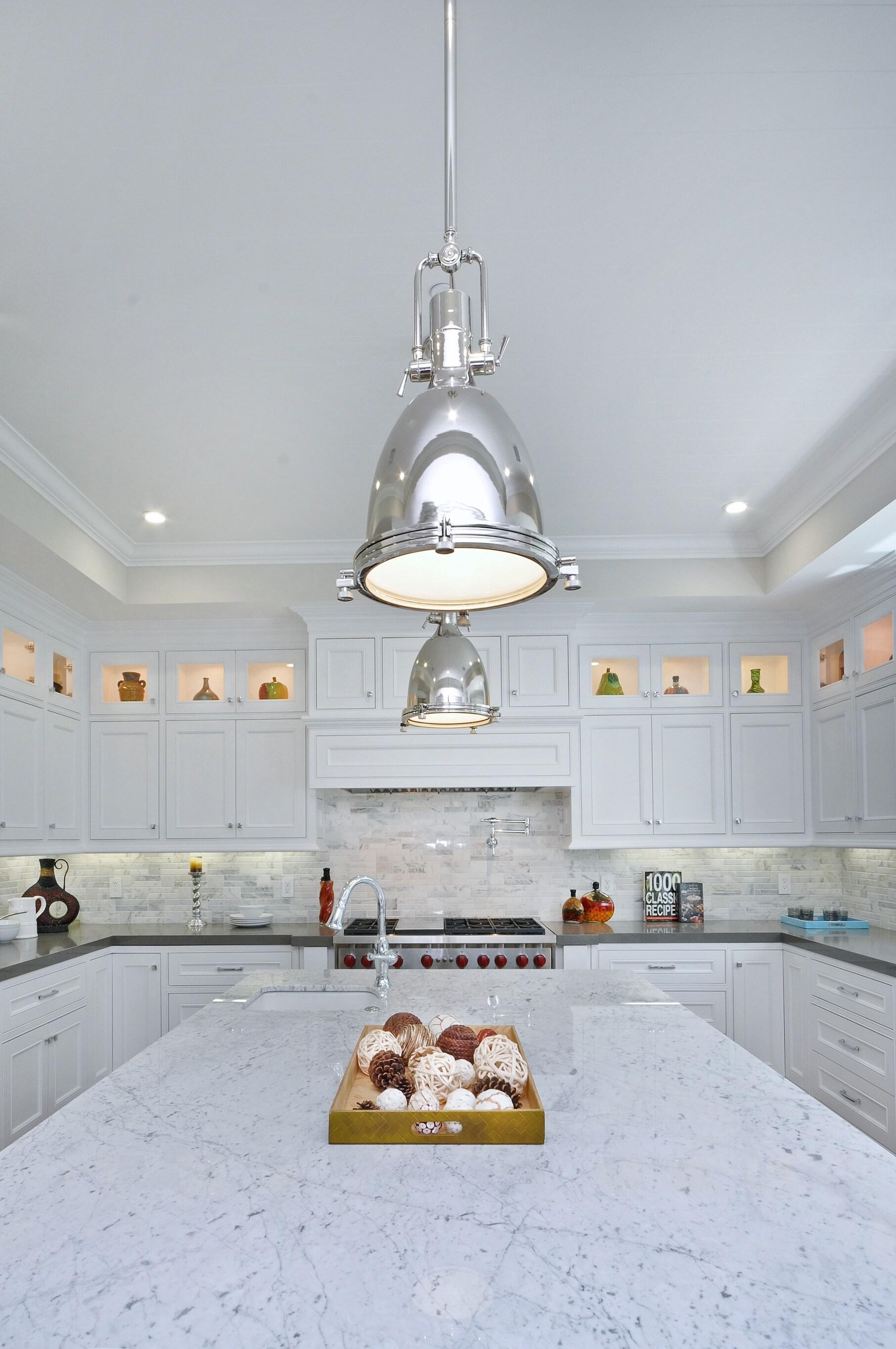 -One Light Adjustable Pendant In Modern Style-14.25 Inches Wide By 23.5 Inches High-Satin Nickel Finish Maxim Lighting 25104Ftsn